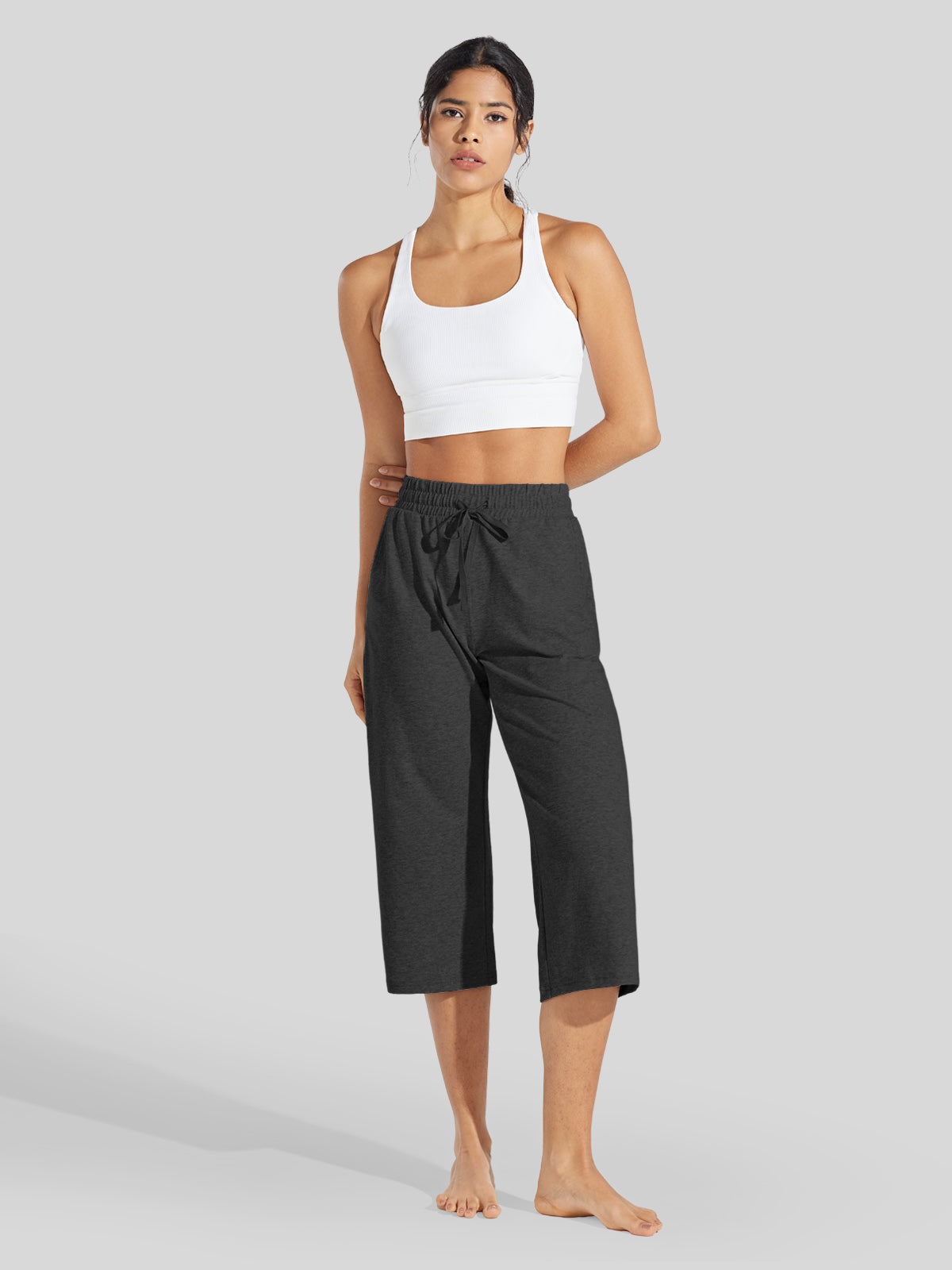 Women's Loose Yoga Capri Pants