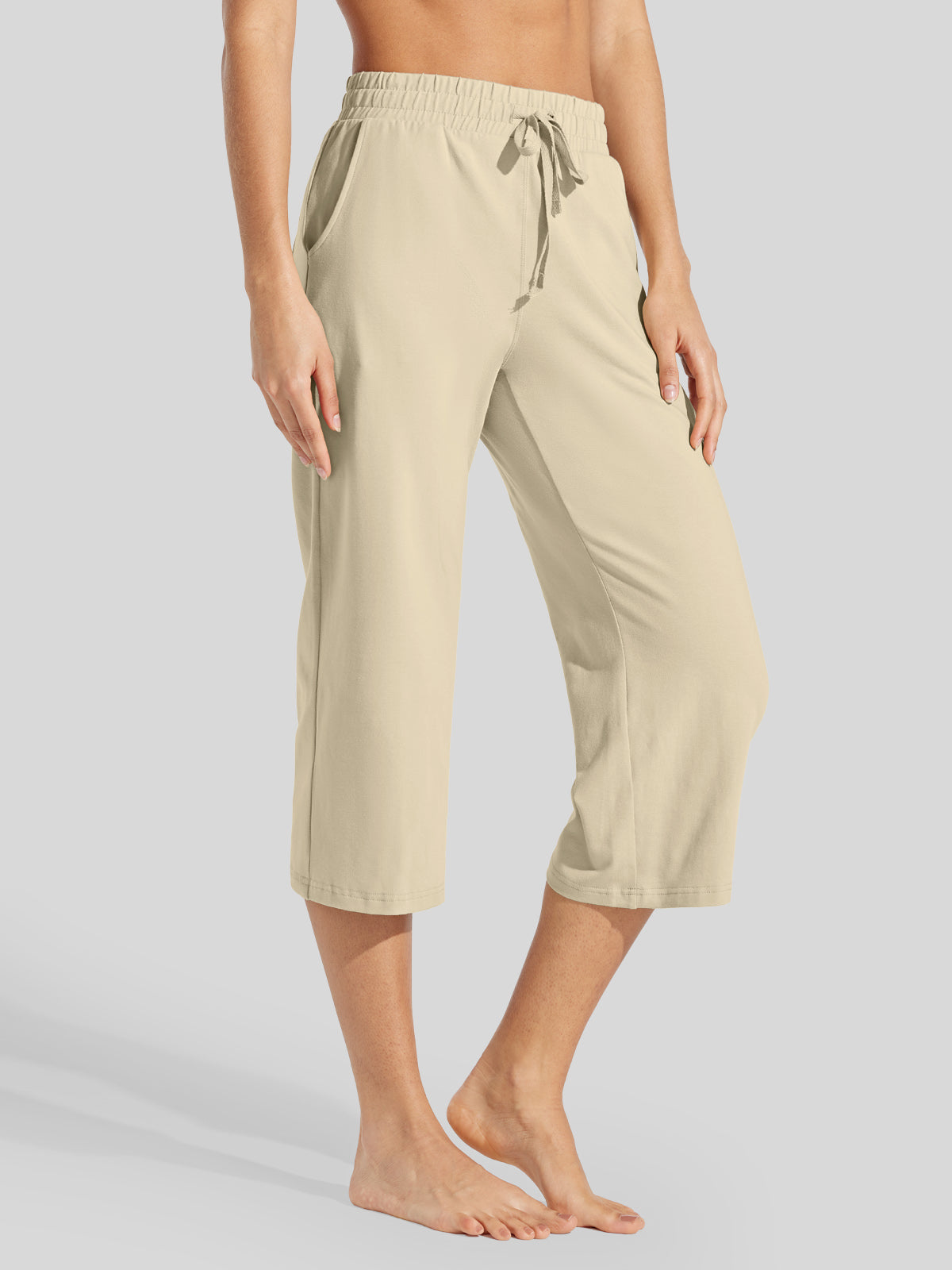 Women's Loose Yoga Capri Pants