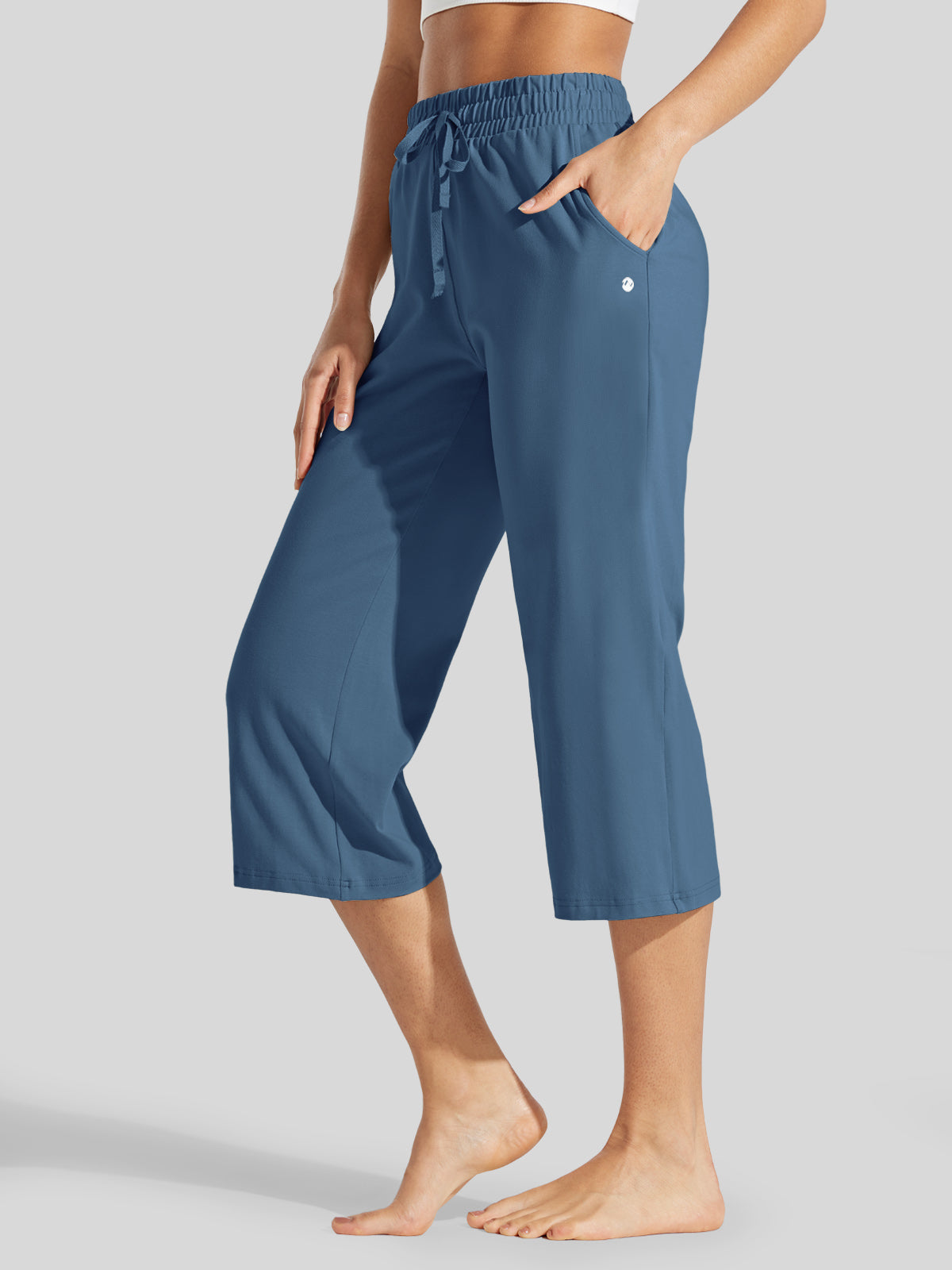 Women's Loose Yoga Capri Pants