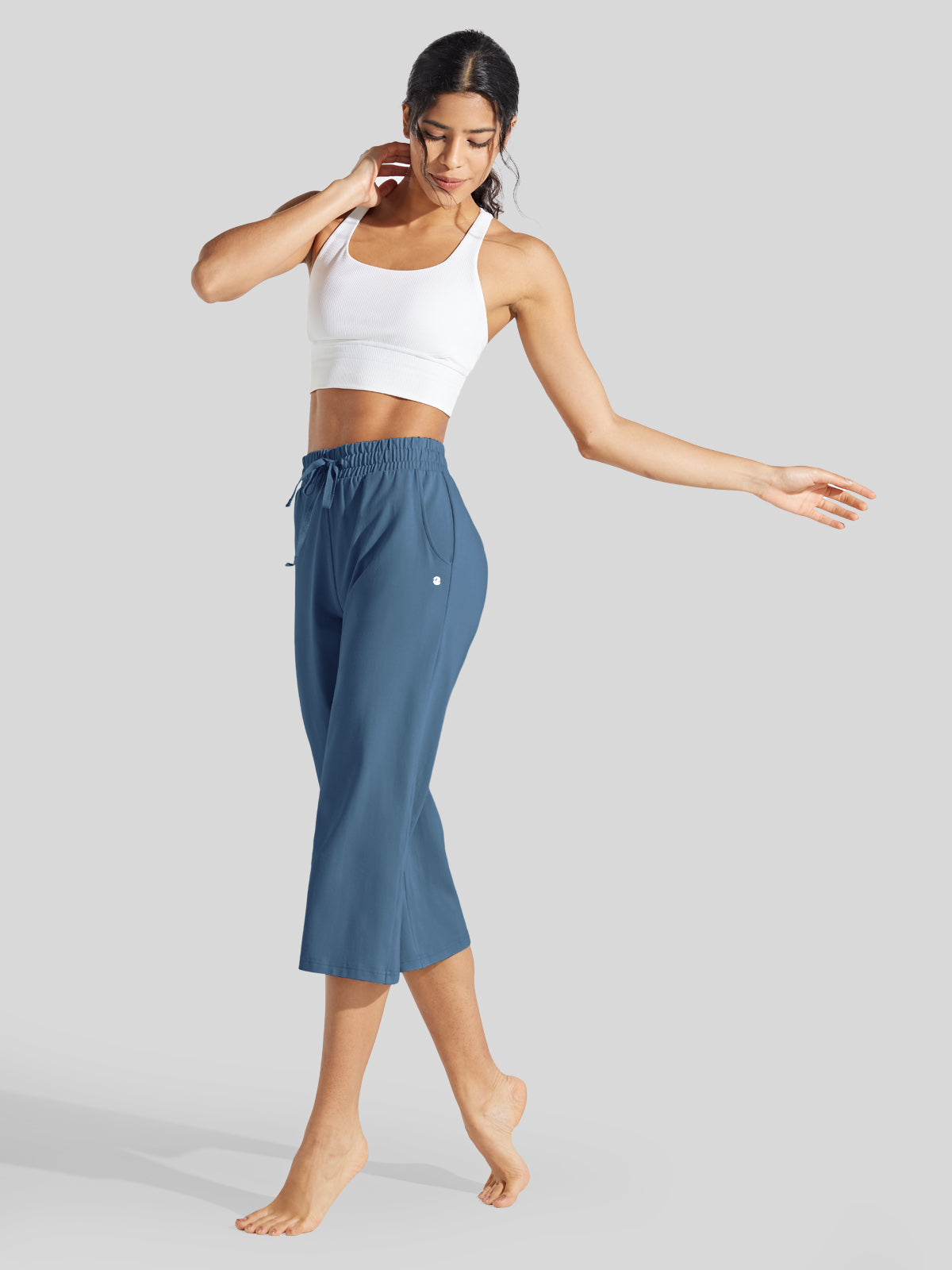 Women's Loose Yoga Capri Pants