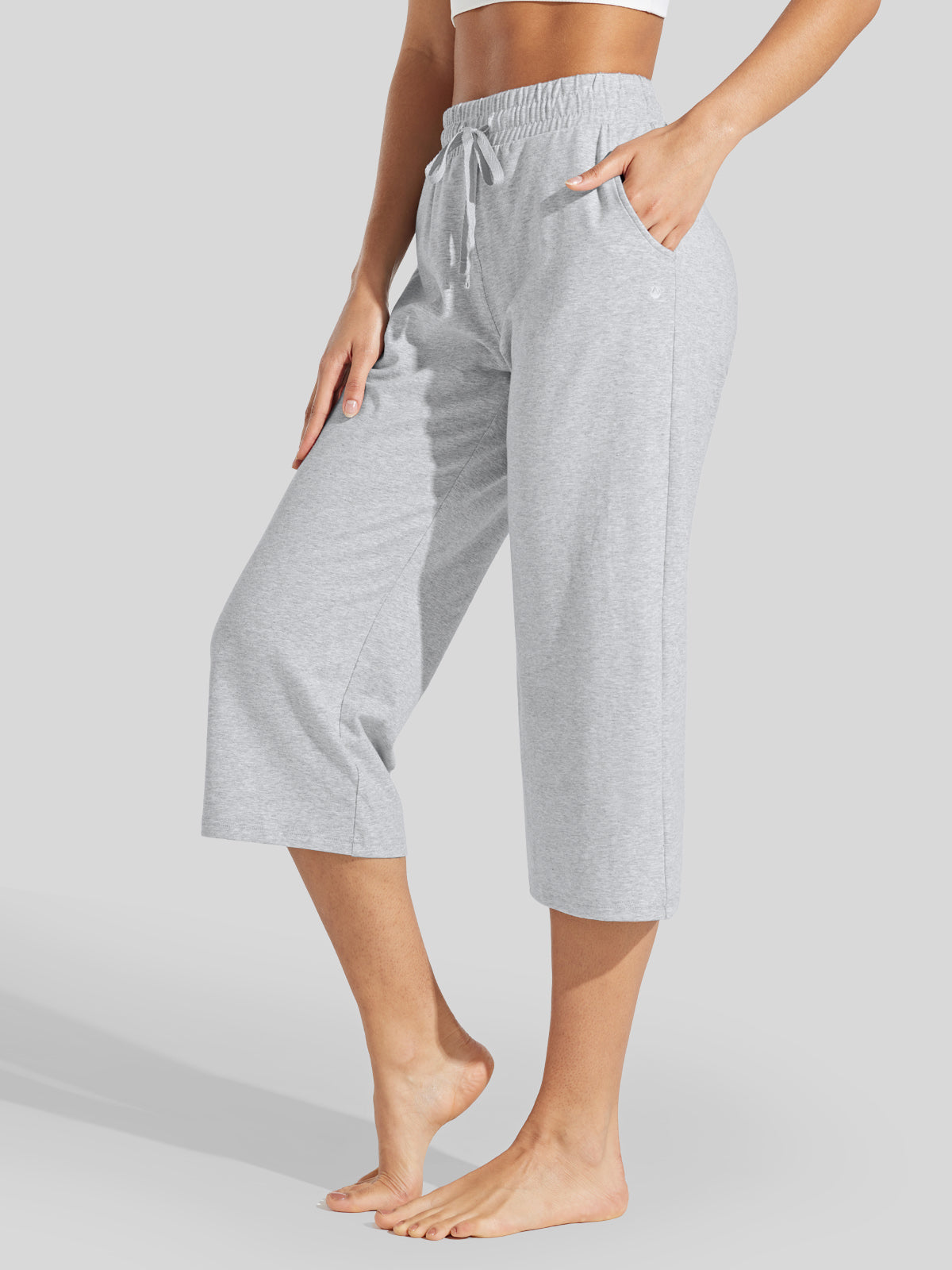 Women's Loose Yoga Capri Pants