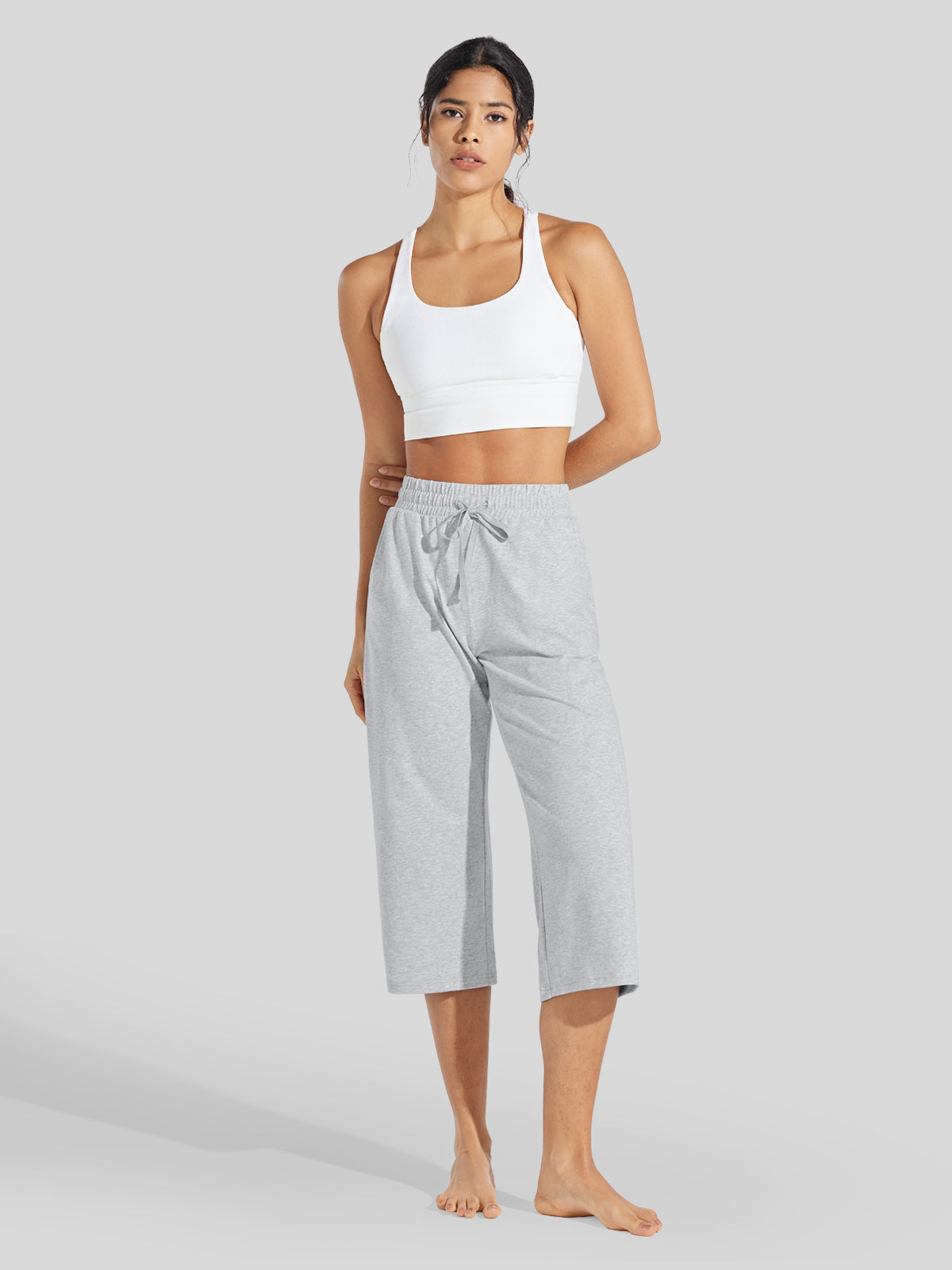 Women's Loose Yoga Capri Pants