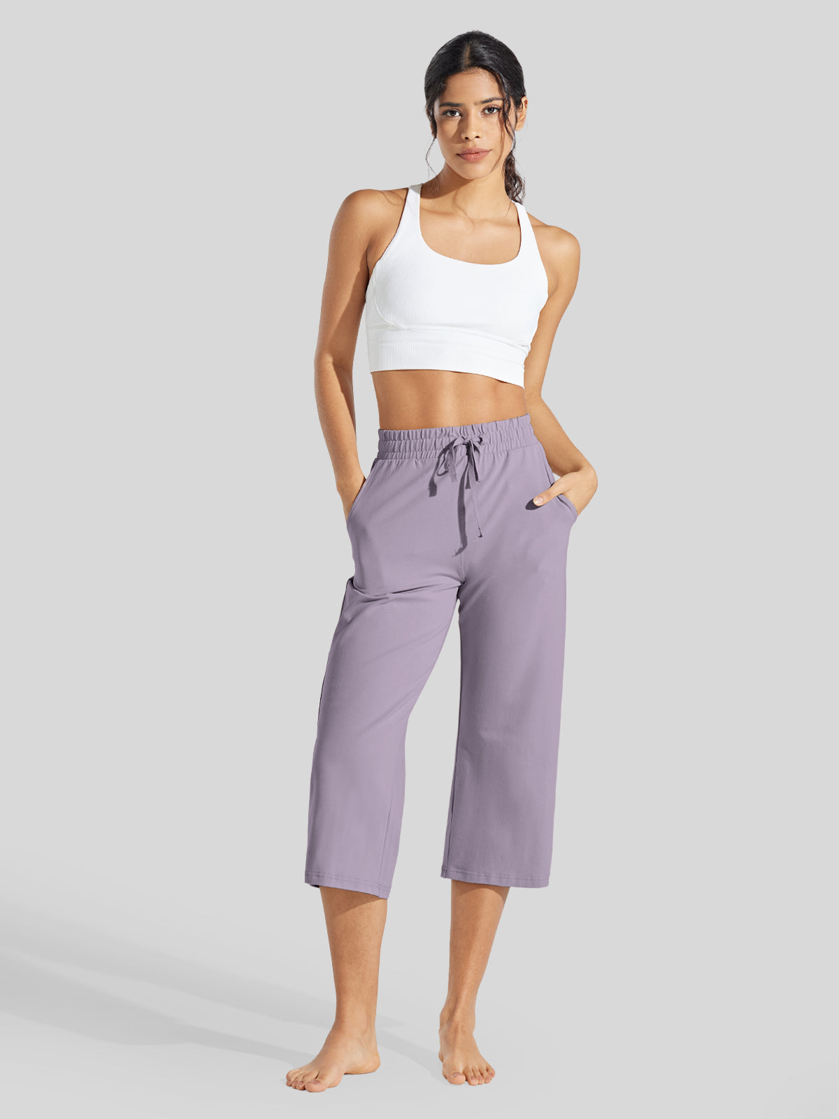 Women's Loose Yoga Capri Pants