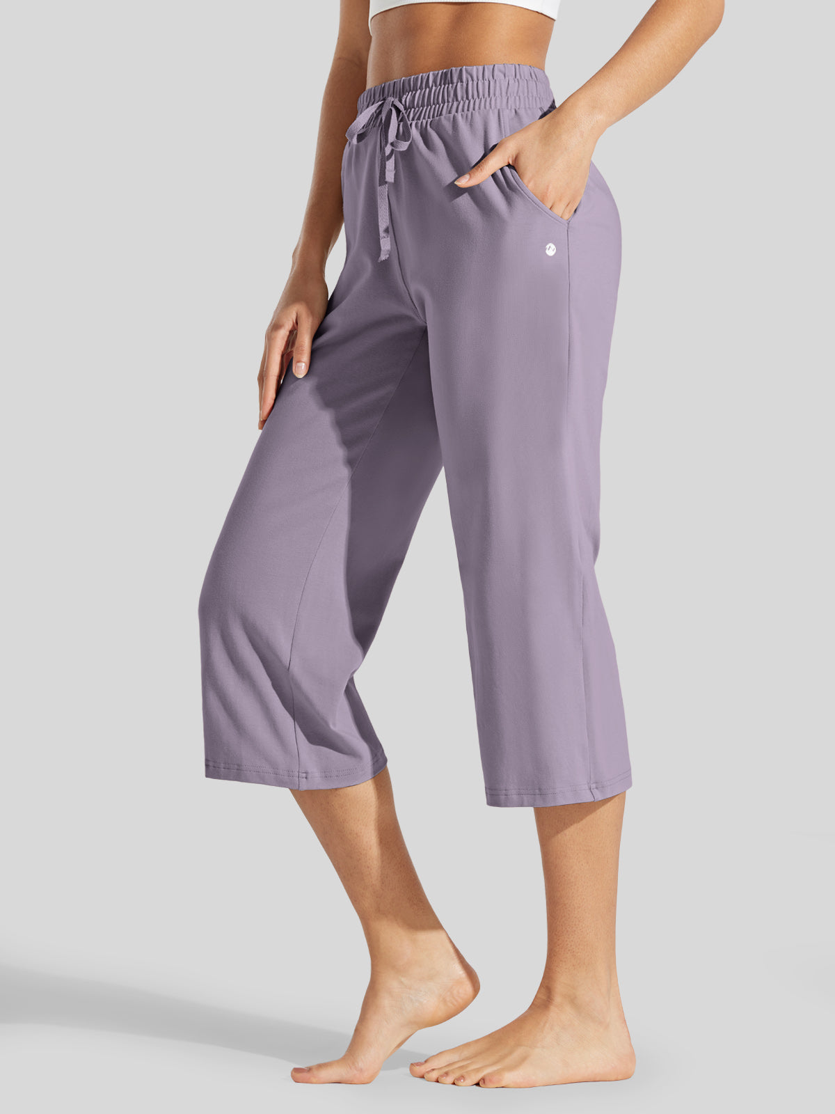 Women's Loose Yoga Capri Pants