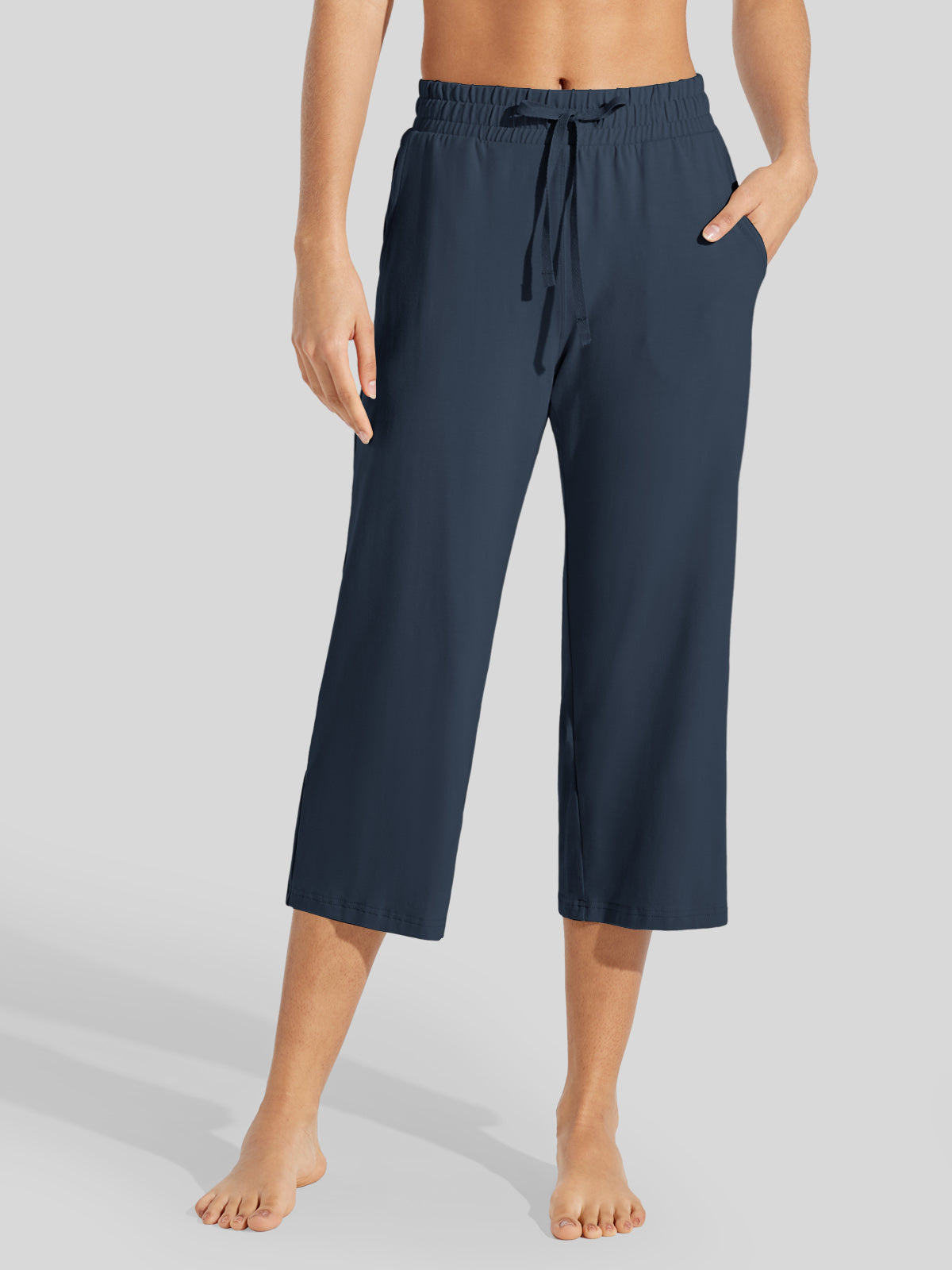 Women's Loose Yoga Capri Pants