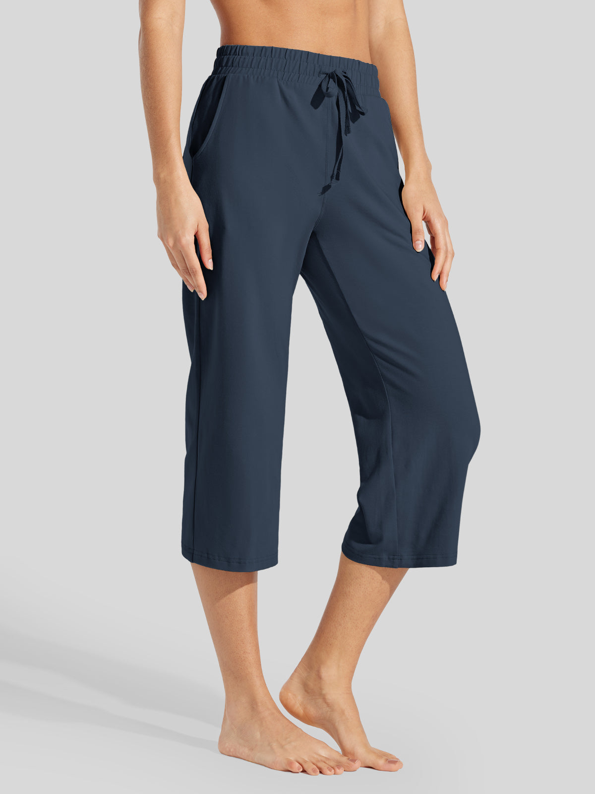 Women's Loose Yoga Capri Pants