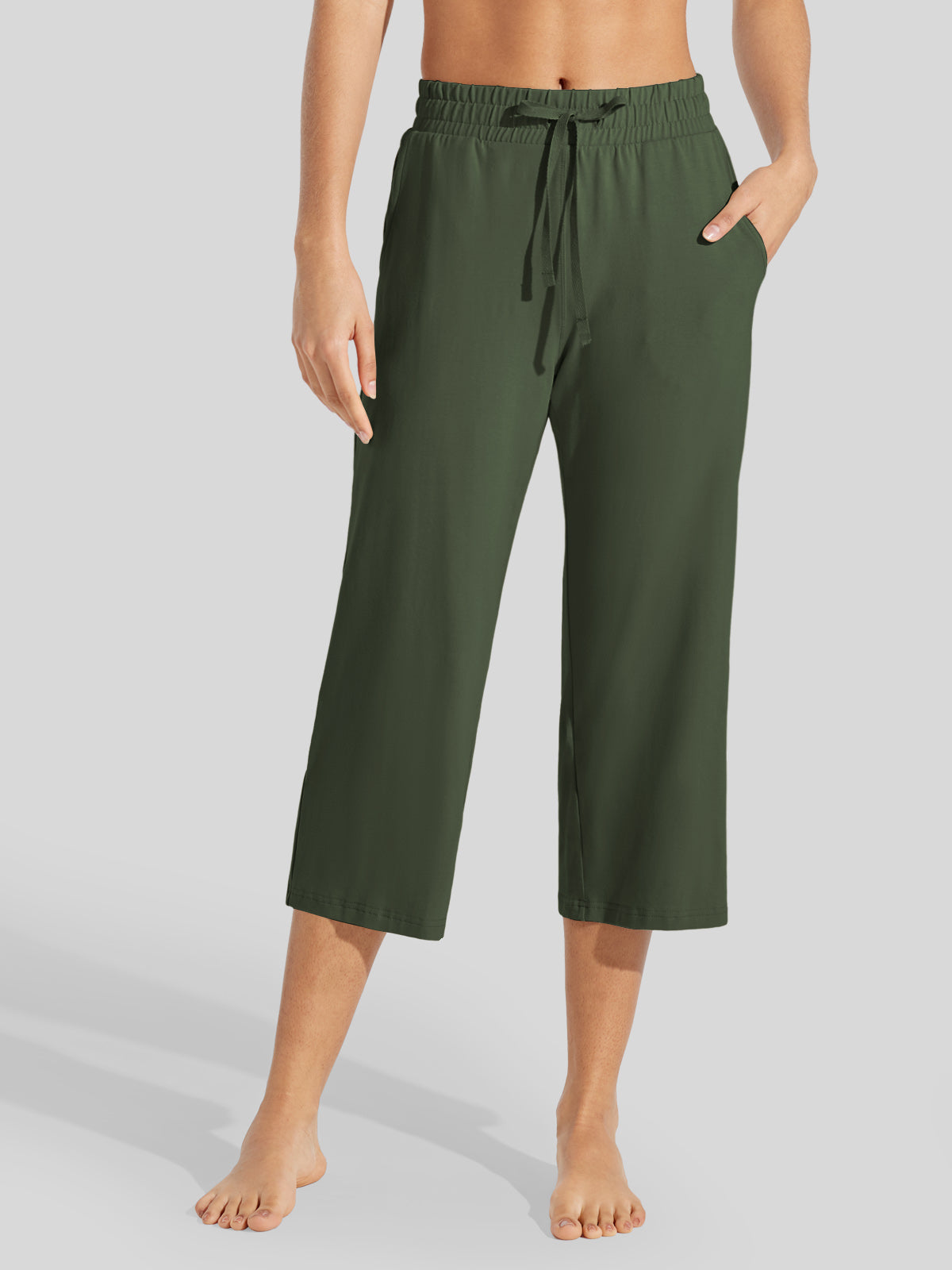 Women's Loose Yoga Capri Pants