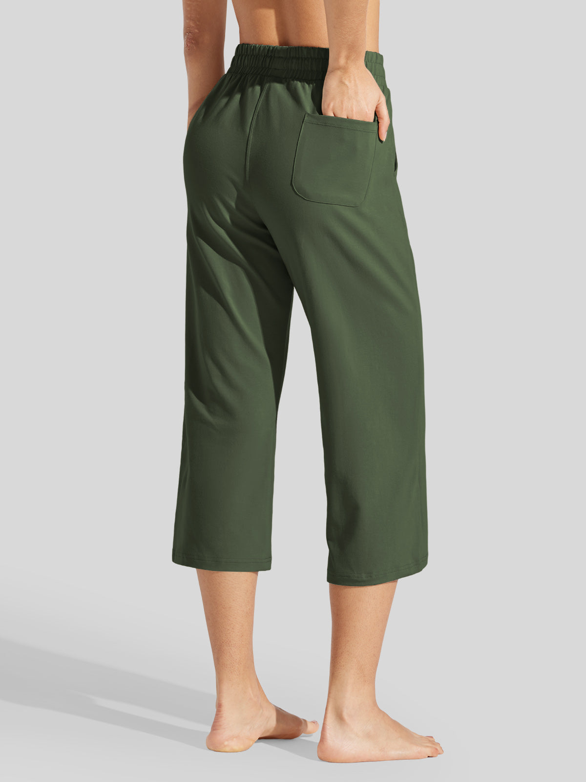 Women's Loose Yoga Capri Pants