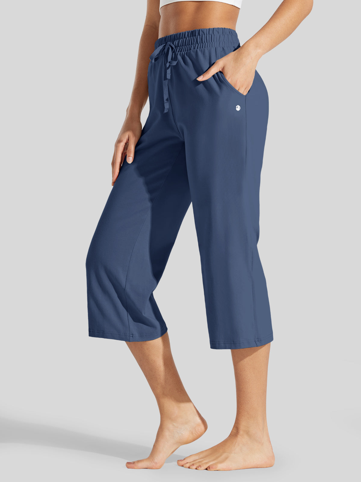 Women's Loose Yoga Capri Pants