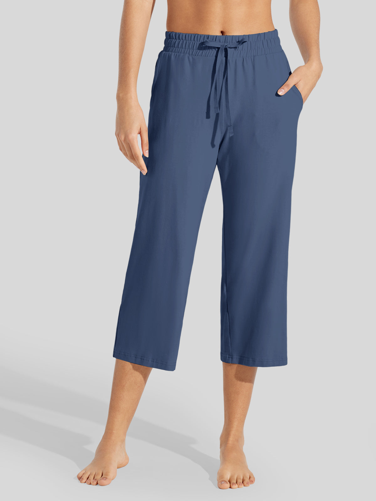 Women's Loose Yoga Capri Pants