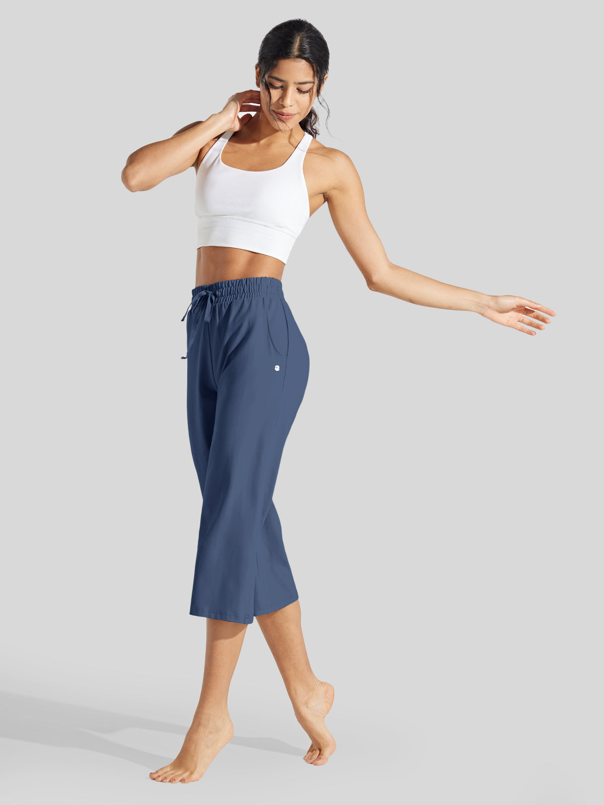 Women's Loose Yoga Capri Pants
