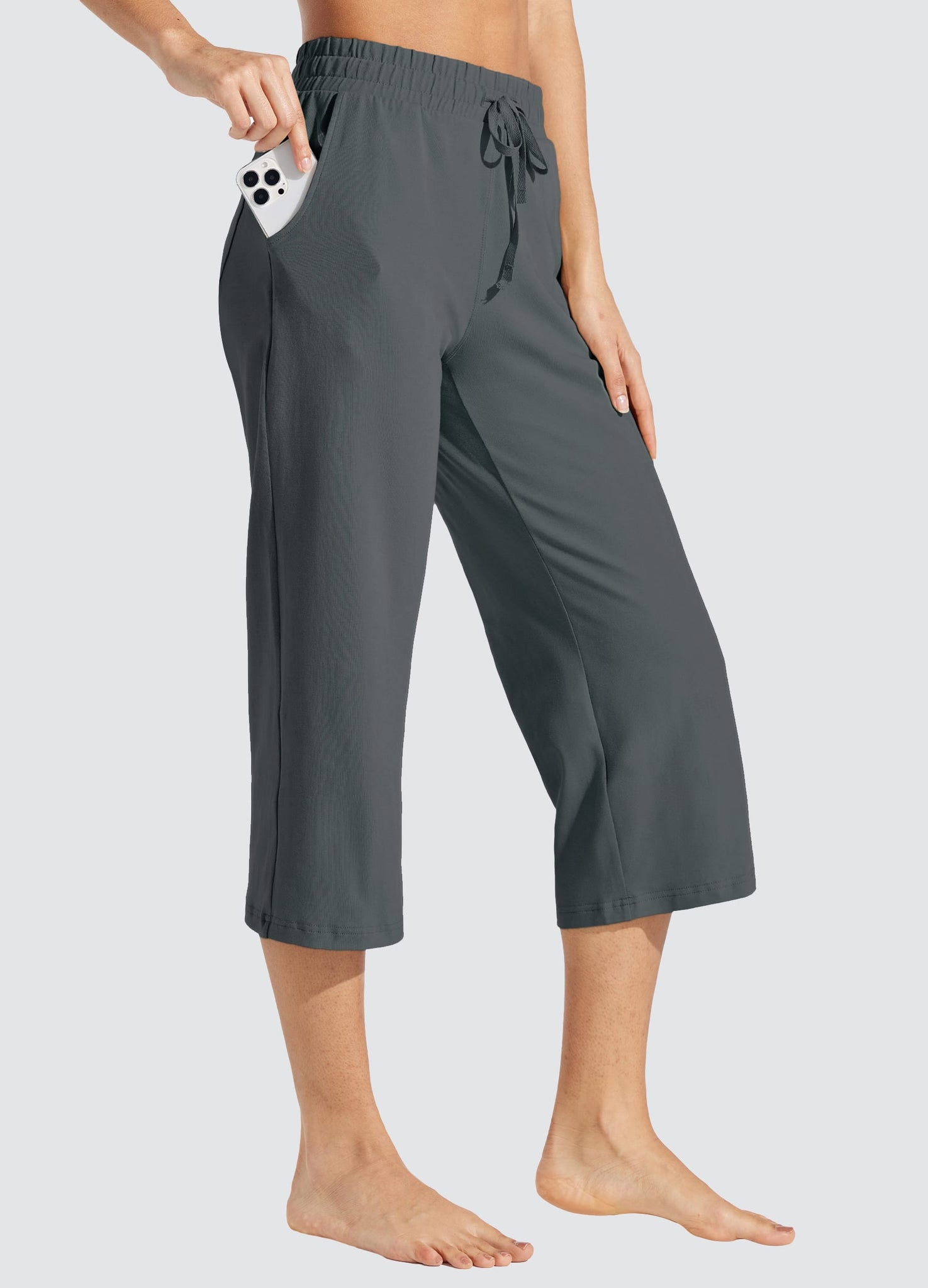 Women's Loose Yoga Capri Pants