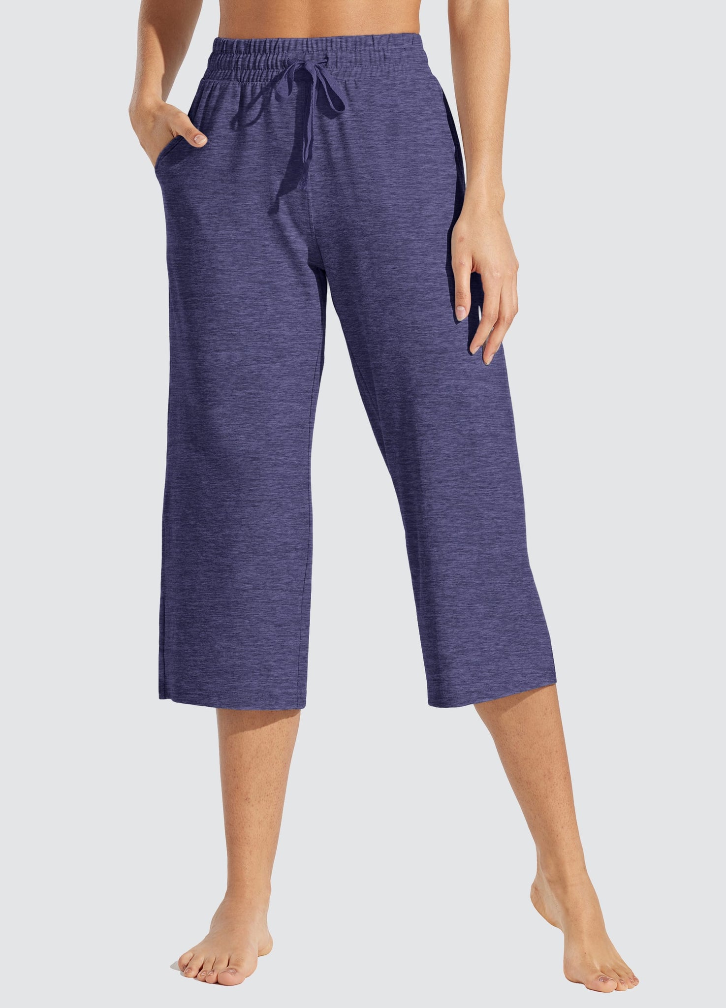 Women's Loose Yoga Capri Pants