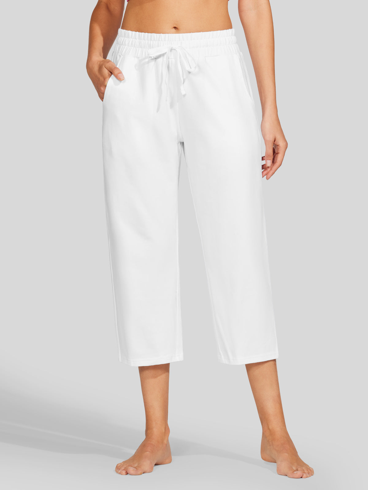 Women's Loose Yoga Capri Pants