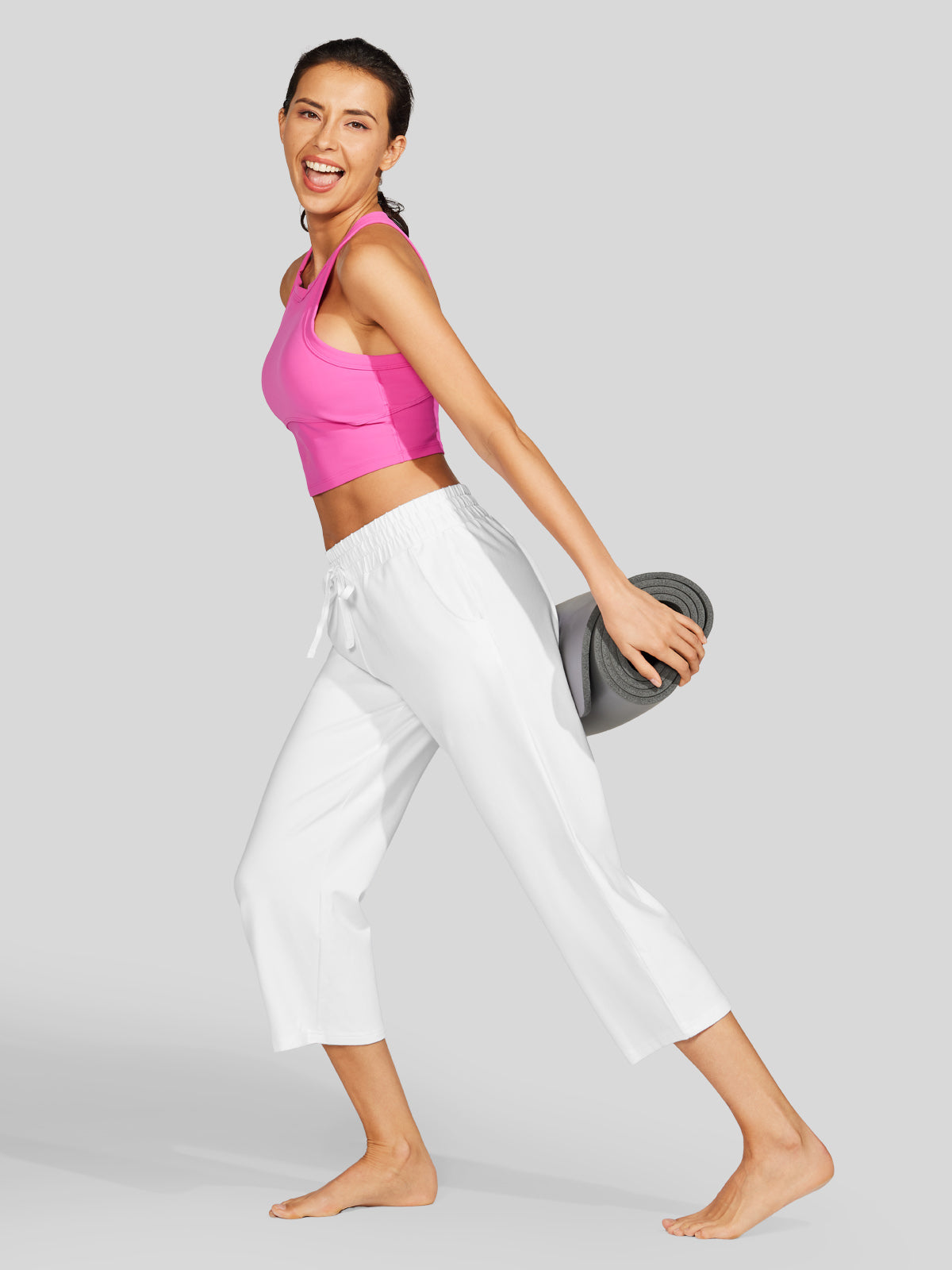 Women's Loose Yoga Capri Pants