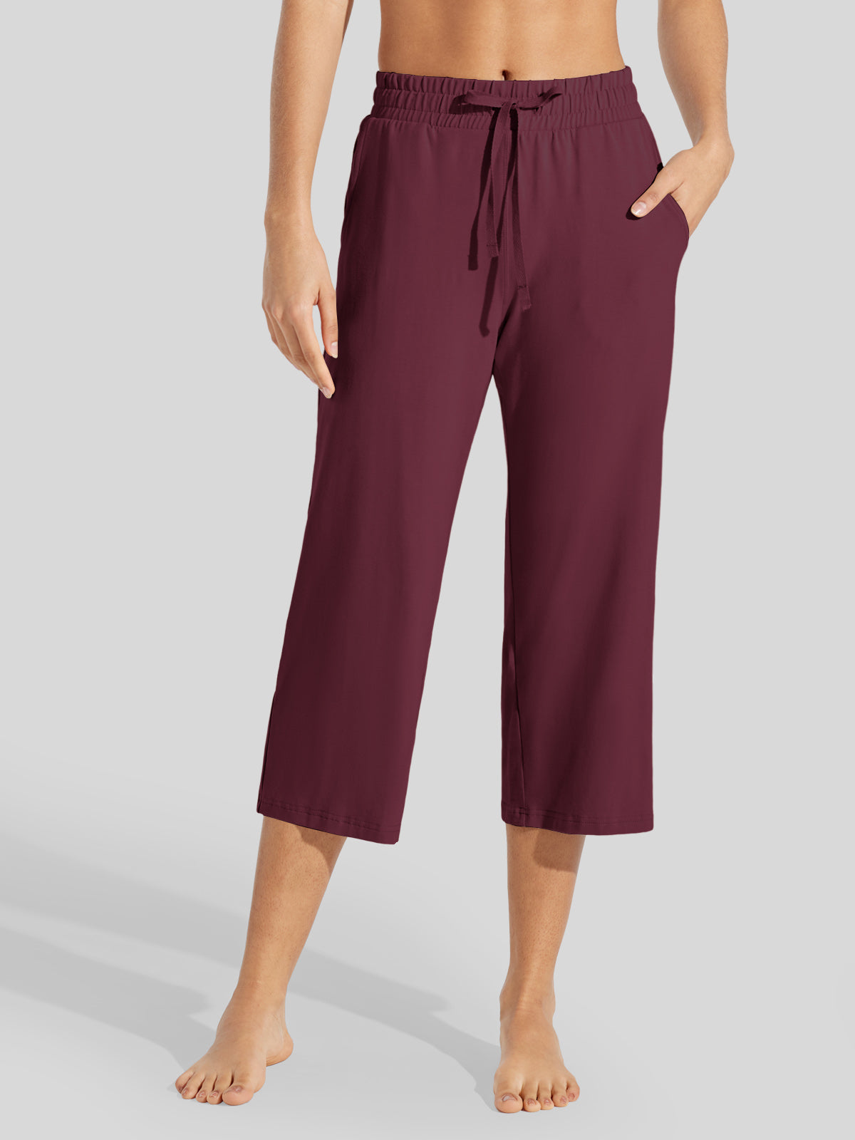 Women's Loose Yoga Capri Pants