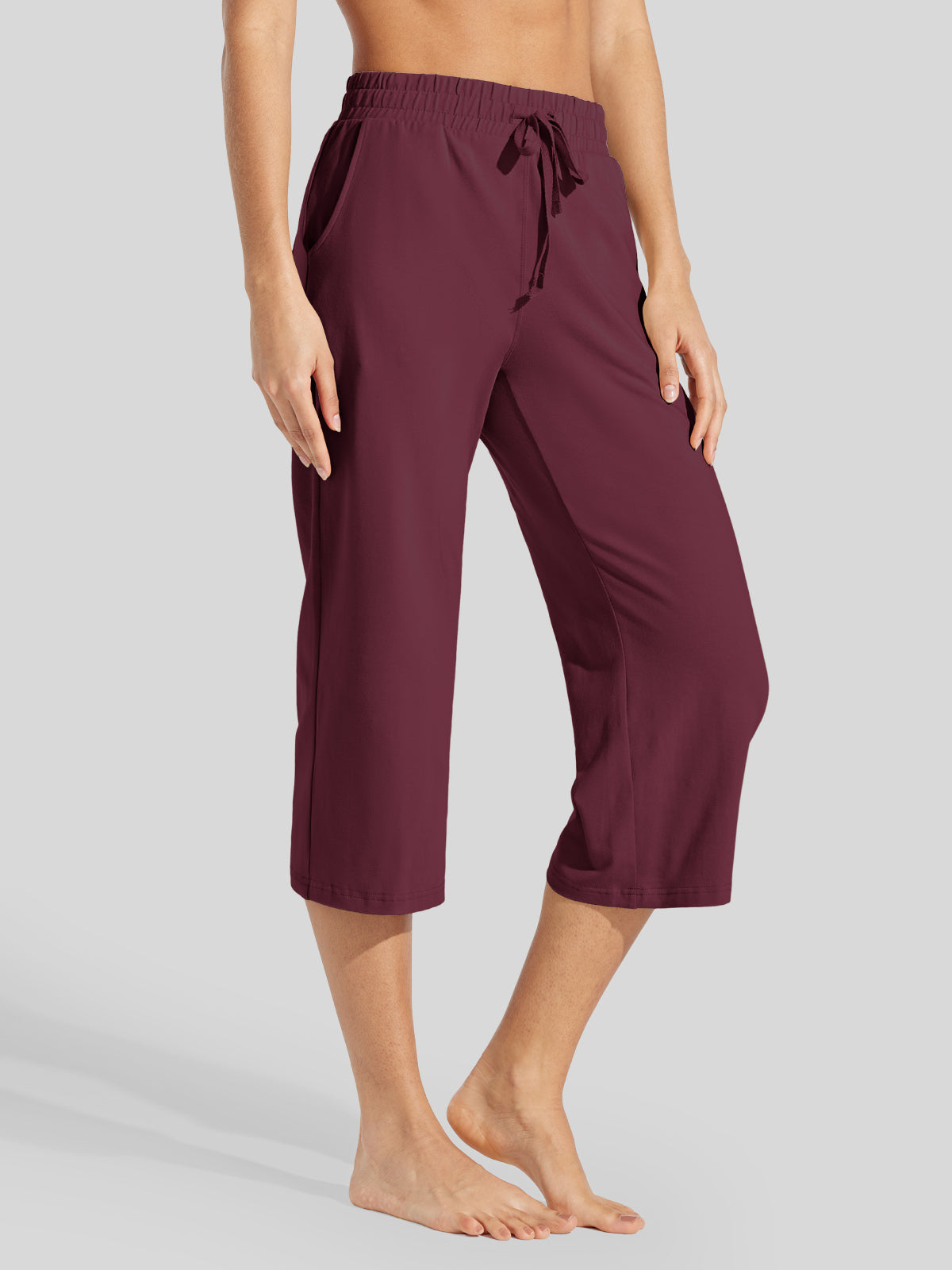 Women's Loose Yoga Capri Pants