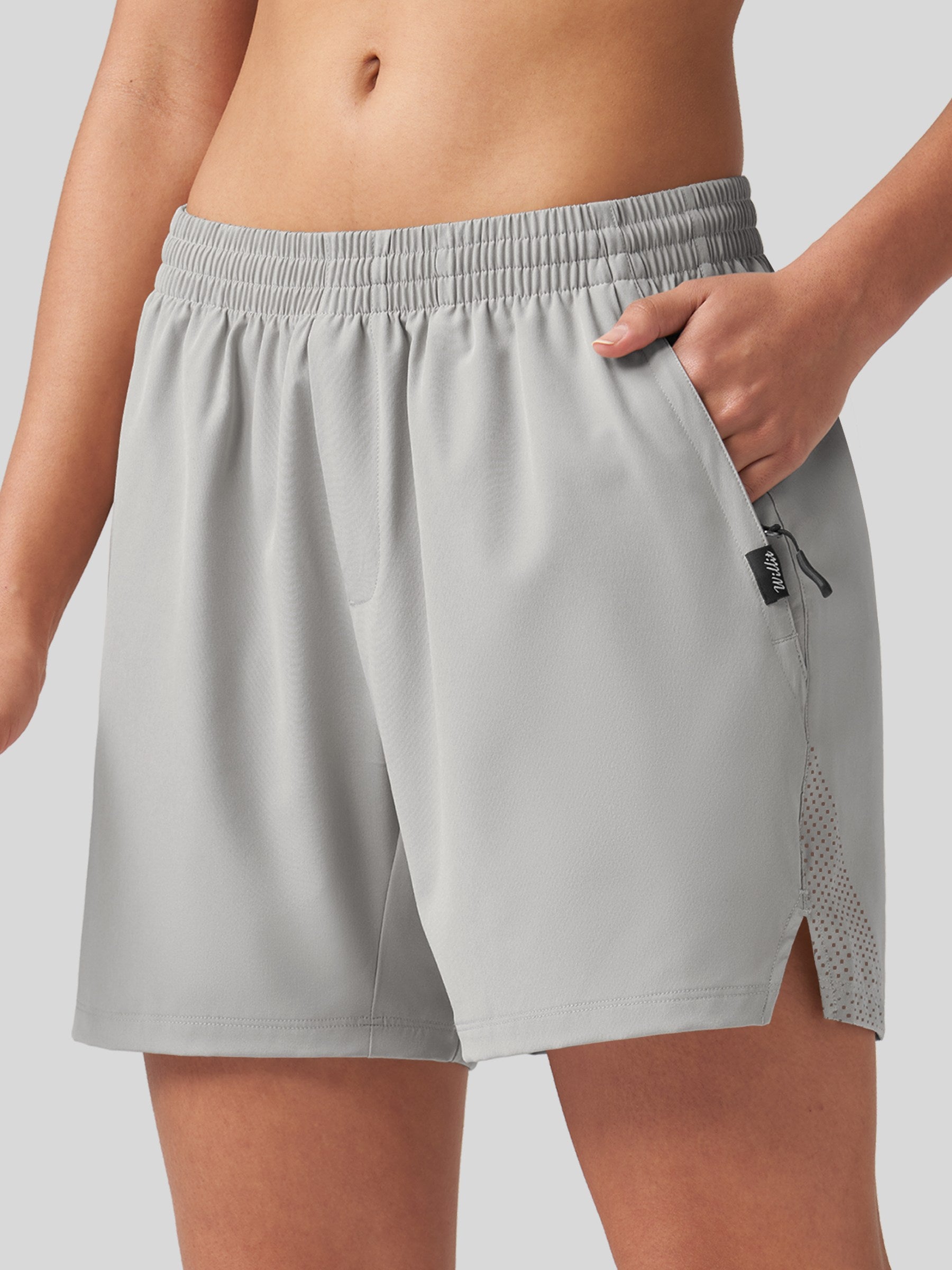 Women's Mid-Rise Running Shorts 5 Inch
