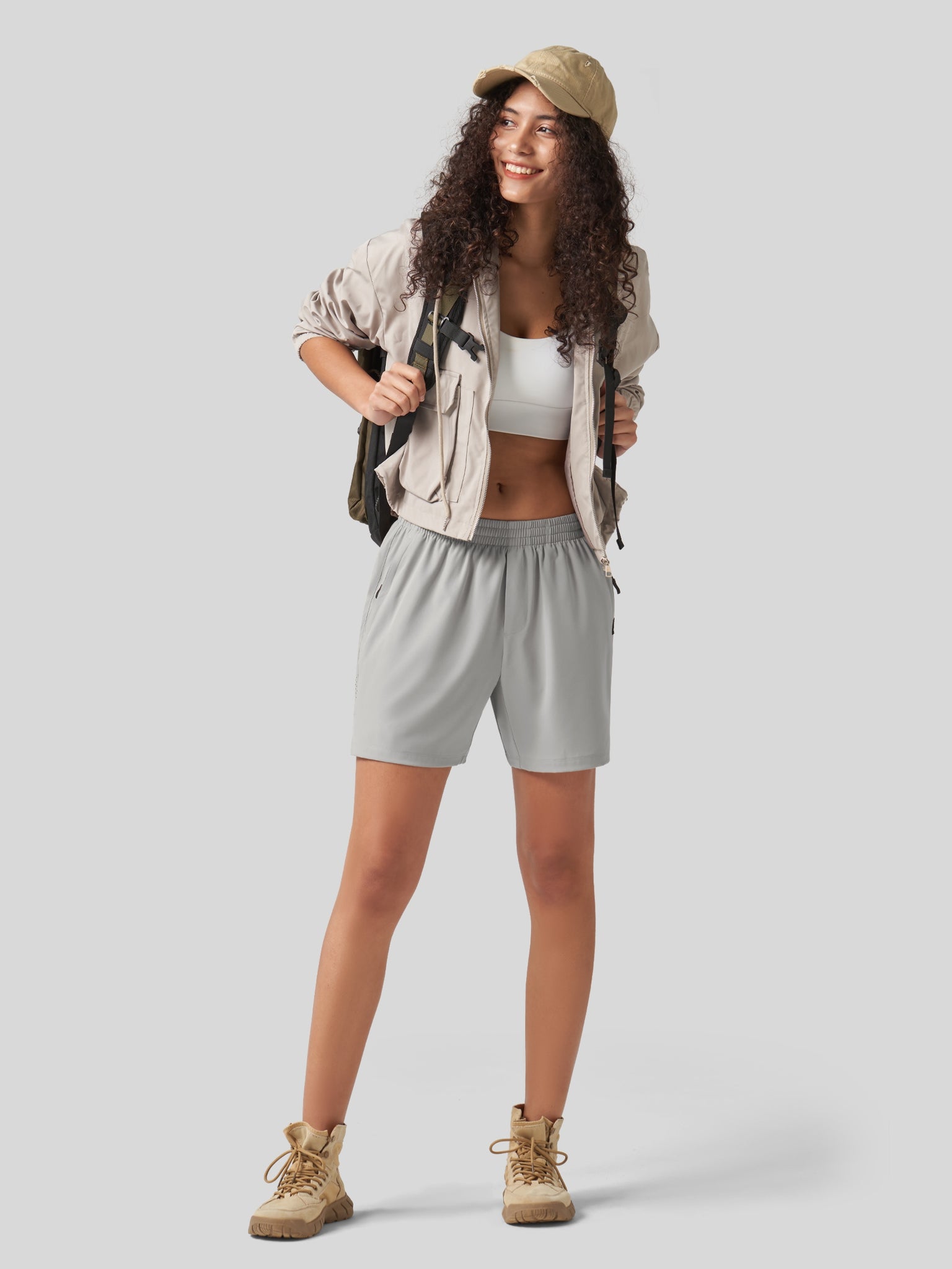 Women's Mid-Rise Running Shorts 5 Inch