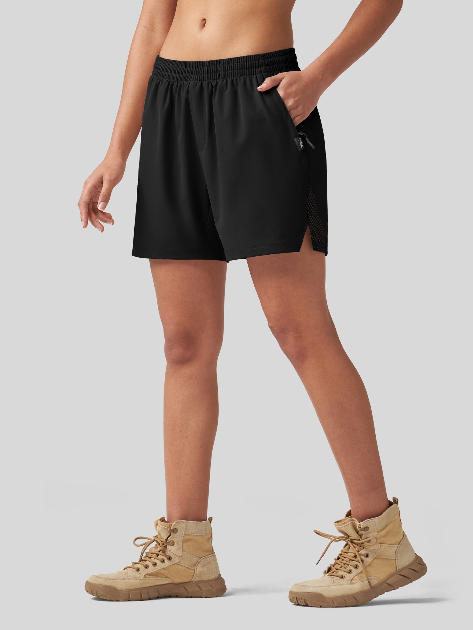 Women's Mid-Rise Running Shorts 5 Inch