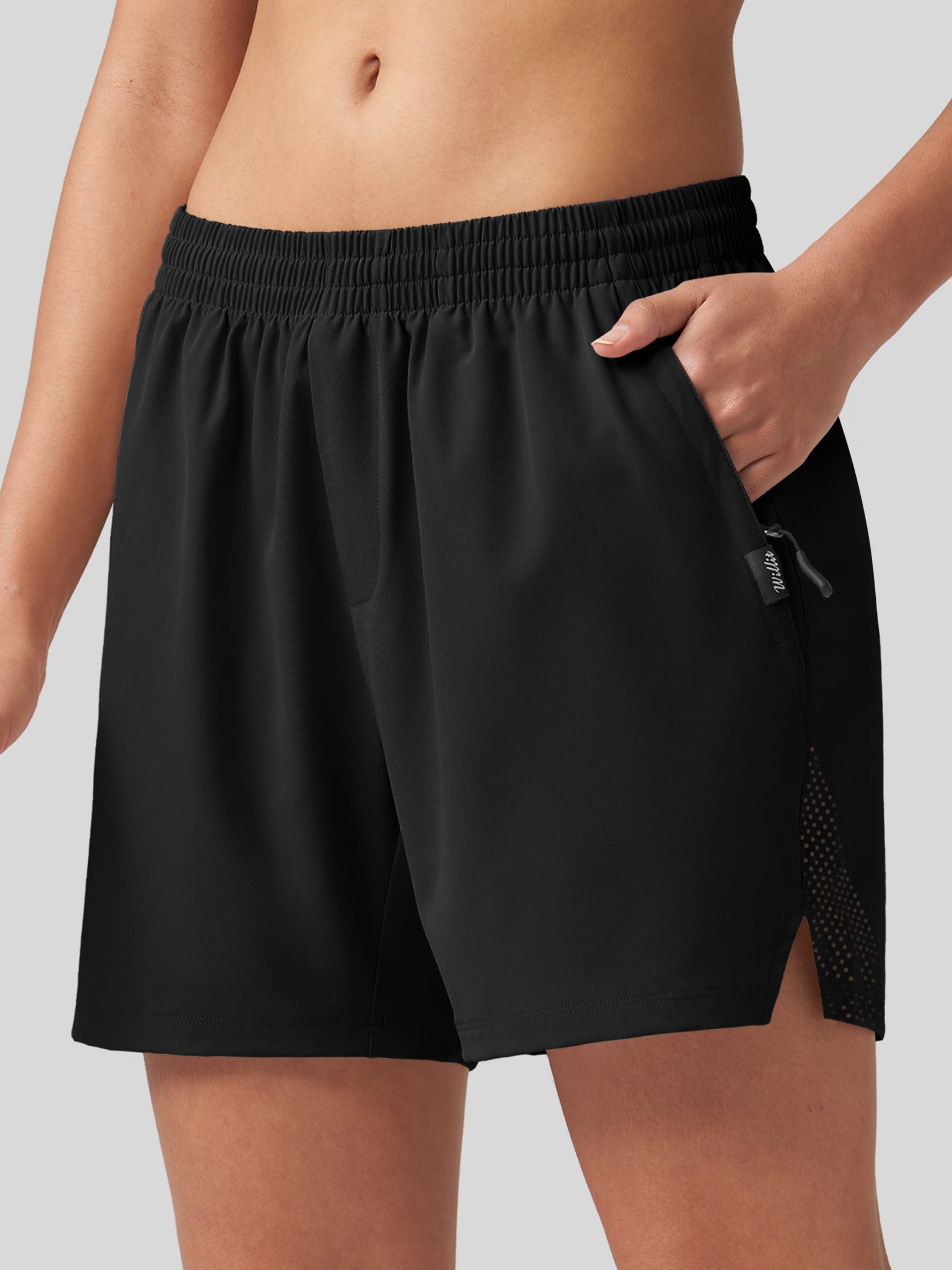 Women's Mid-Rise Running Shorts 5 Inch