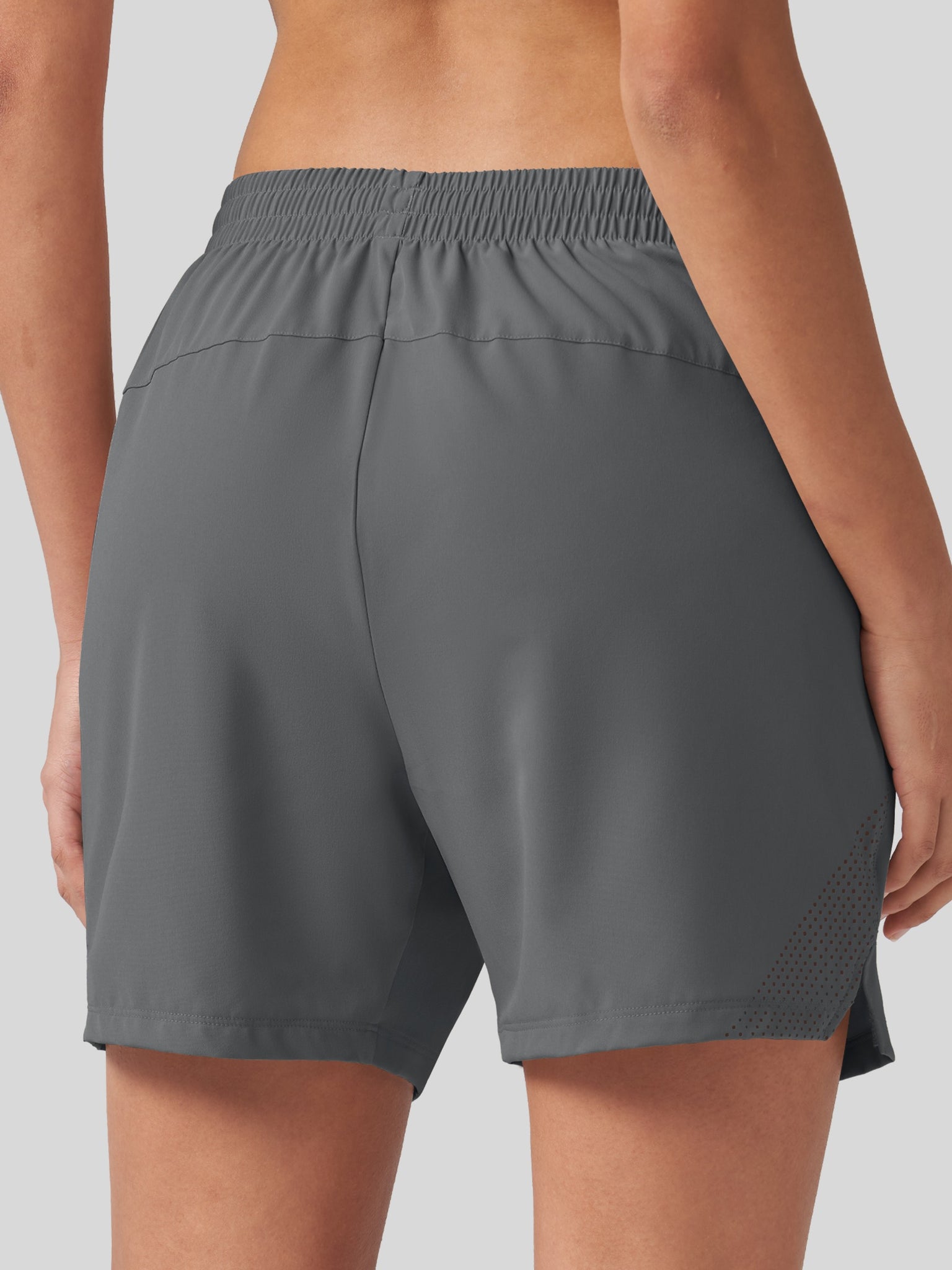 Women's Mid-Rise Running Shorts 5 Inch