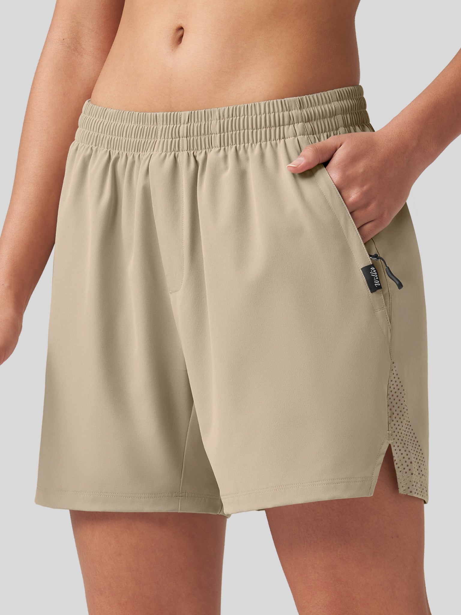 Women's Mid-Rise Running Shorts 5 Inch