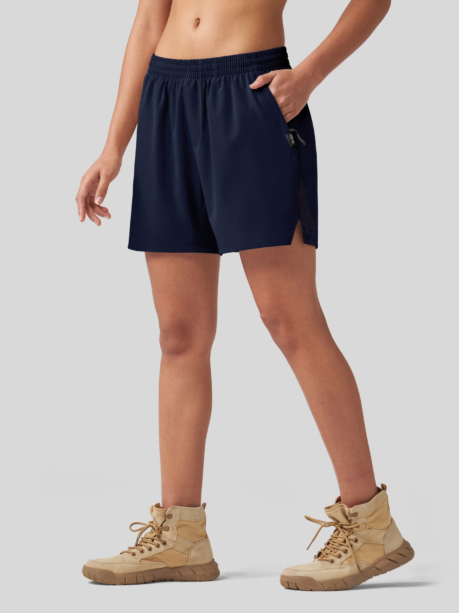 Women's Mid-Rise Running Shorts 5 Inch