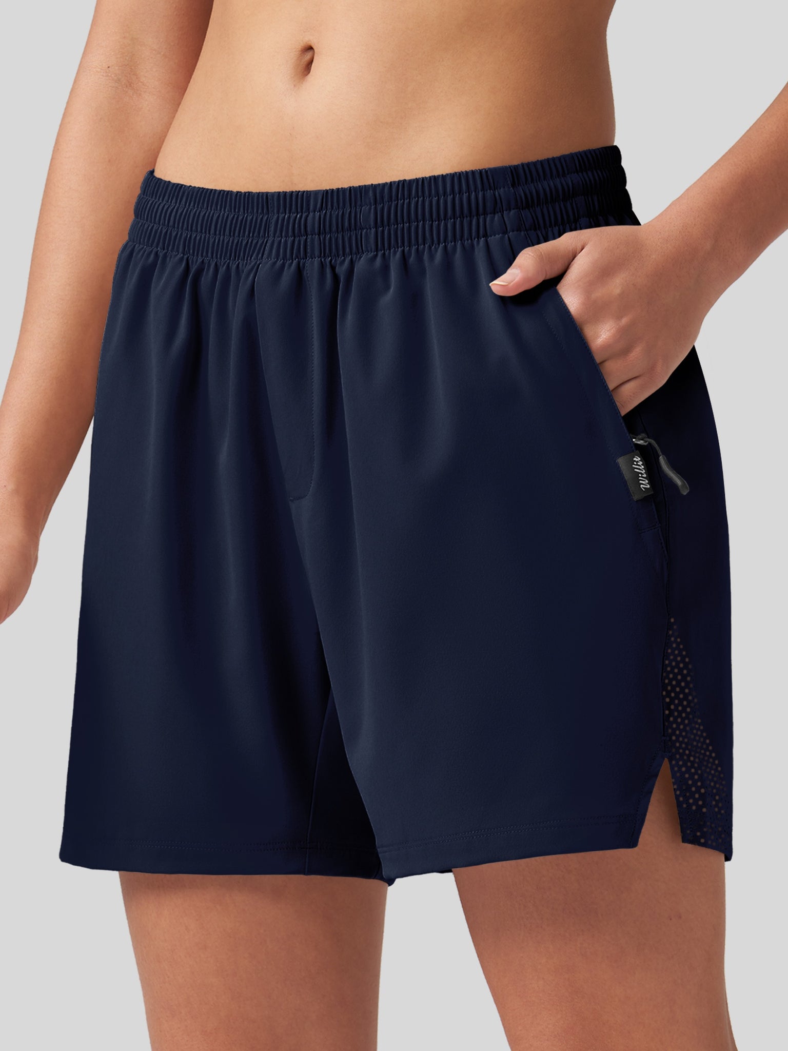 Women's Mid-Rise Running Shorts 5 Inch