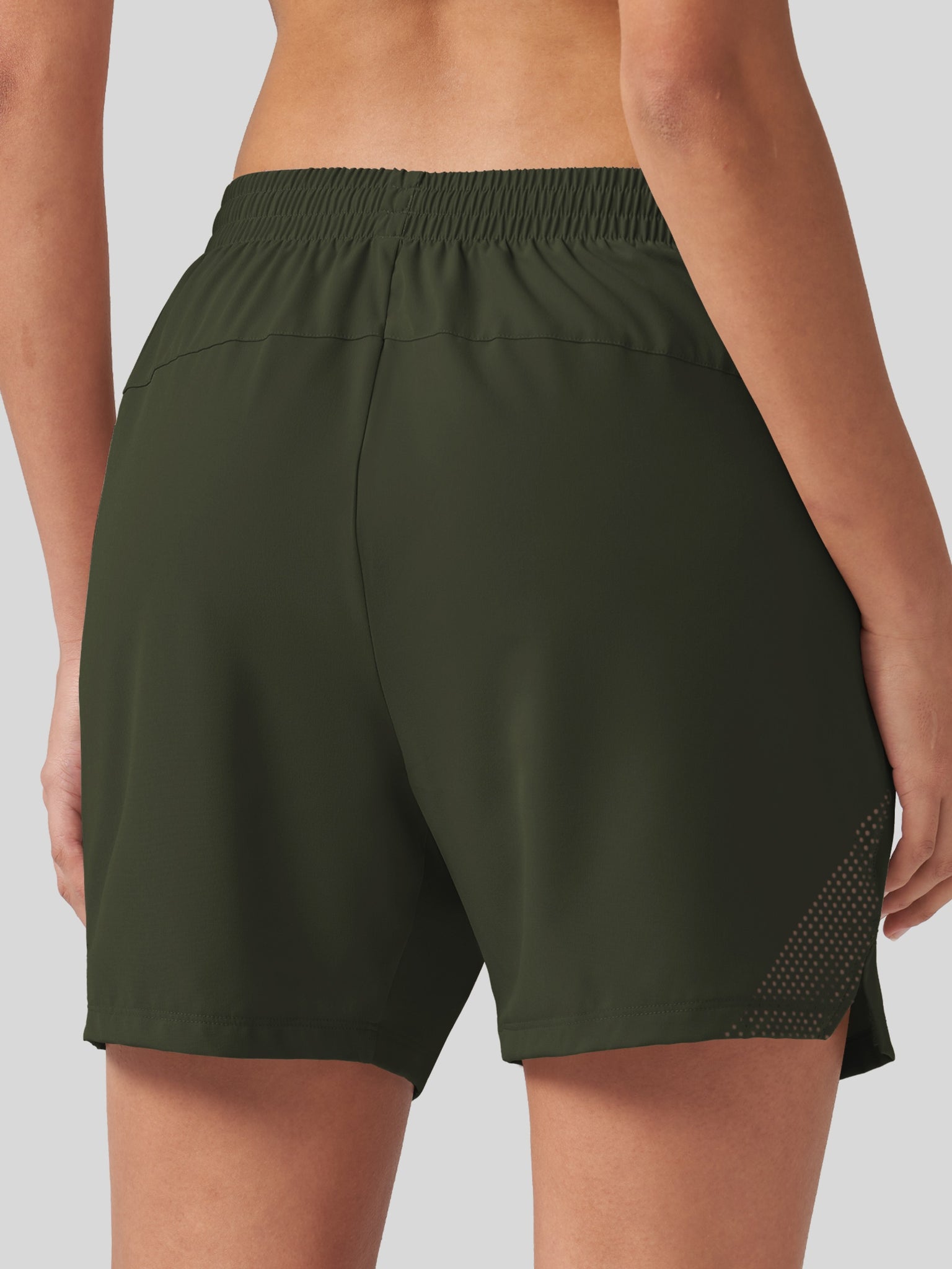 Women's Mid-Rise Running Shorts 5 Inch