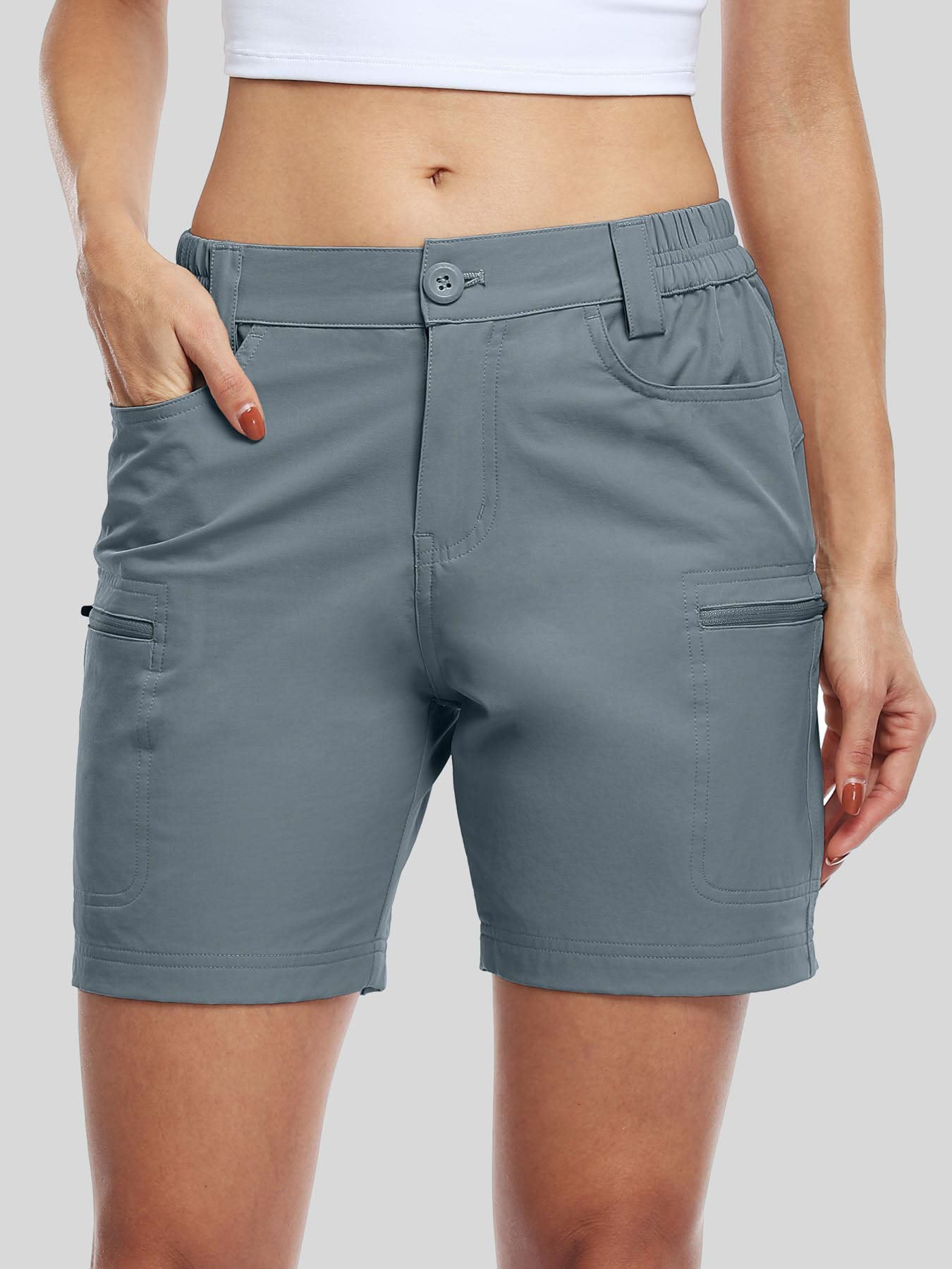 Women's Outdoor Cargo Shorts 6 Inseam