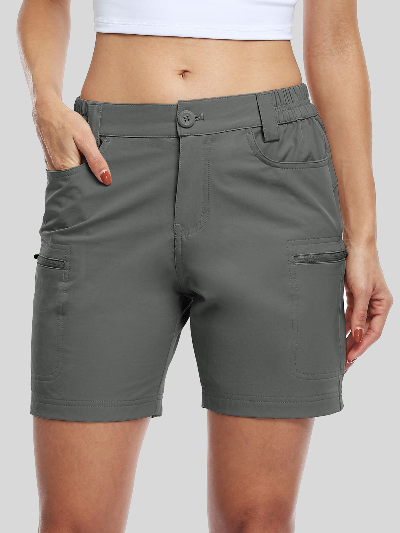 Women's Outdoor Cargo Shorts 6 Inseam