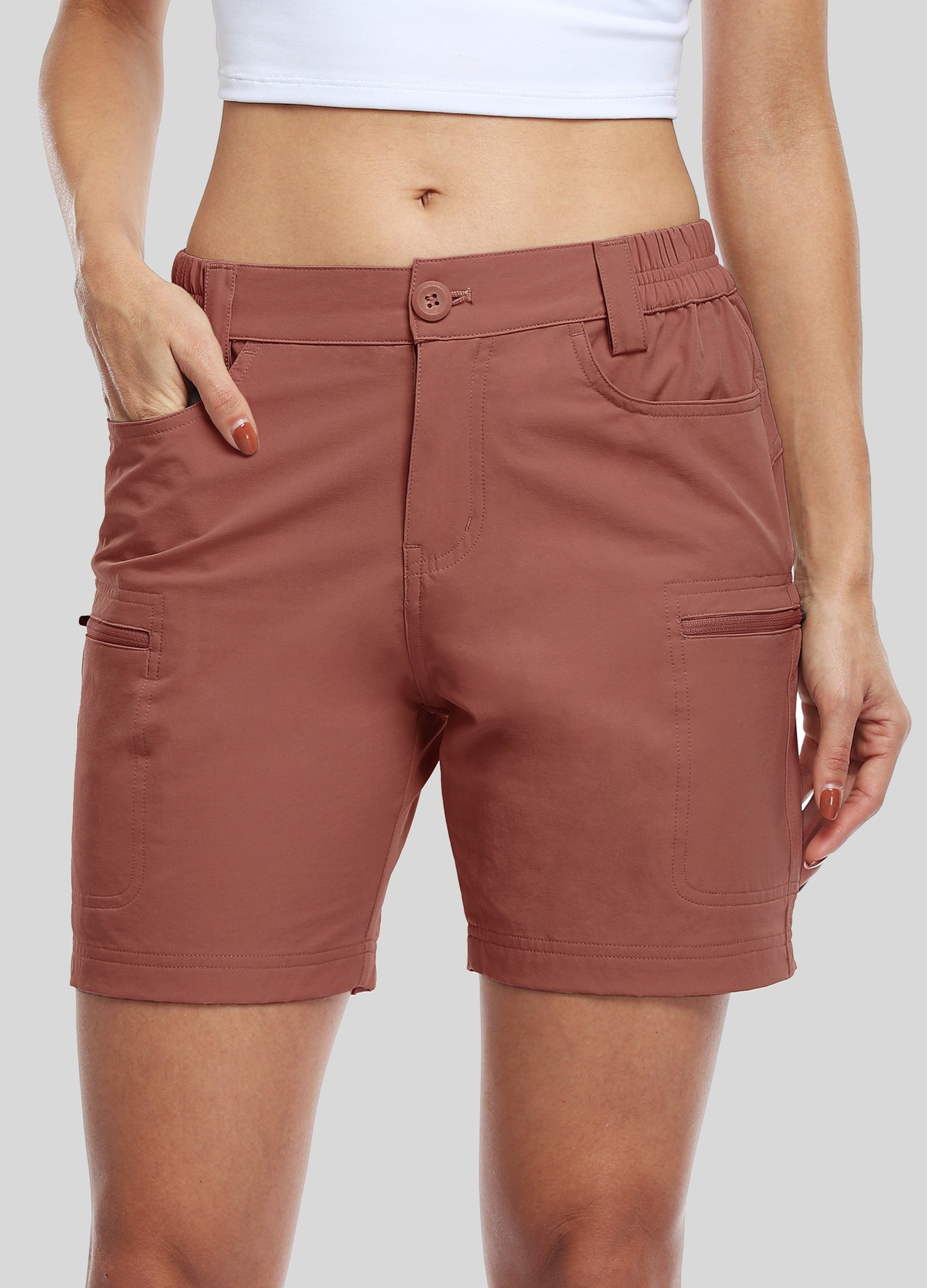 Women's Outdoor Cargo Shorts 6 Inseam