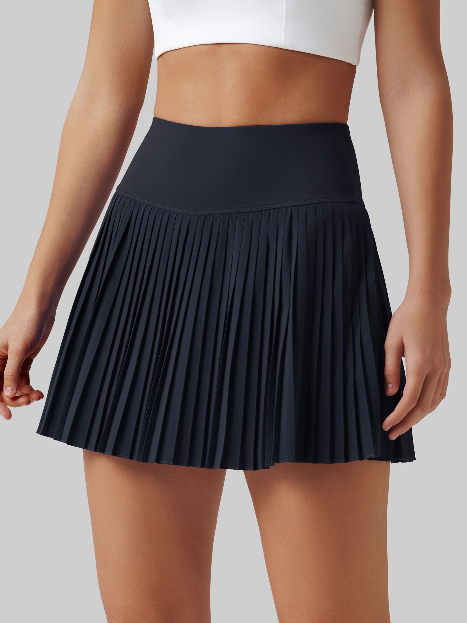 Women's Pleated Tennis Skirt Pocket