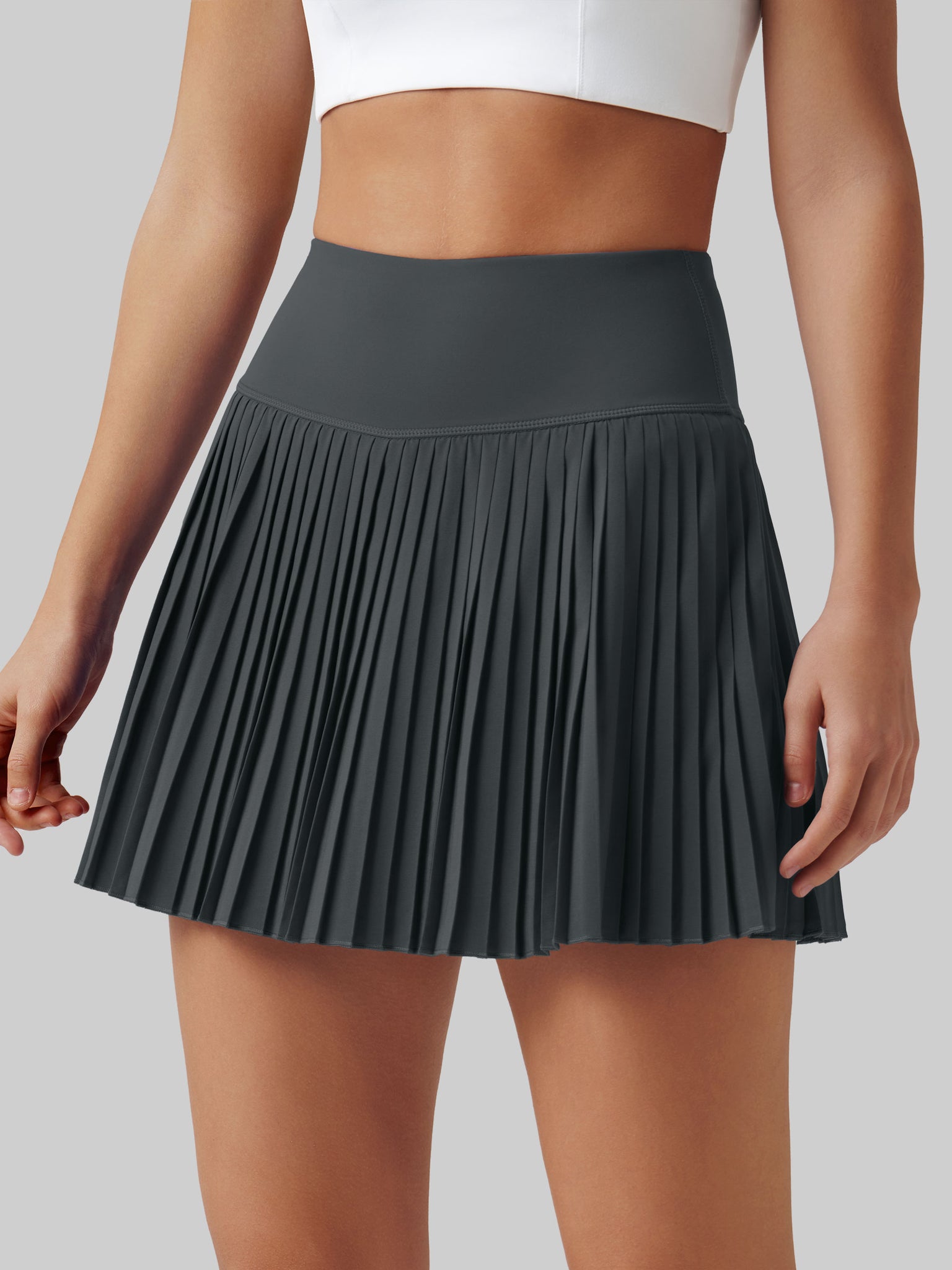 Women's Pleated Tennis Skirt Pocket