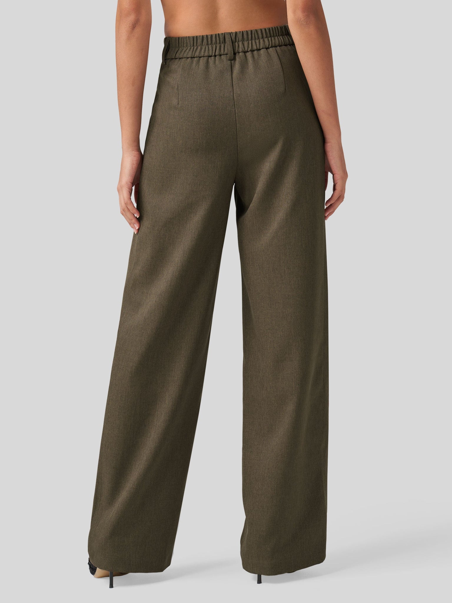 Willit Women's Pleated Wide Leg Pants 31 Inch_tawny