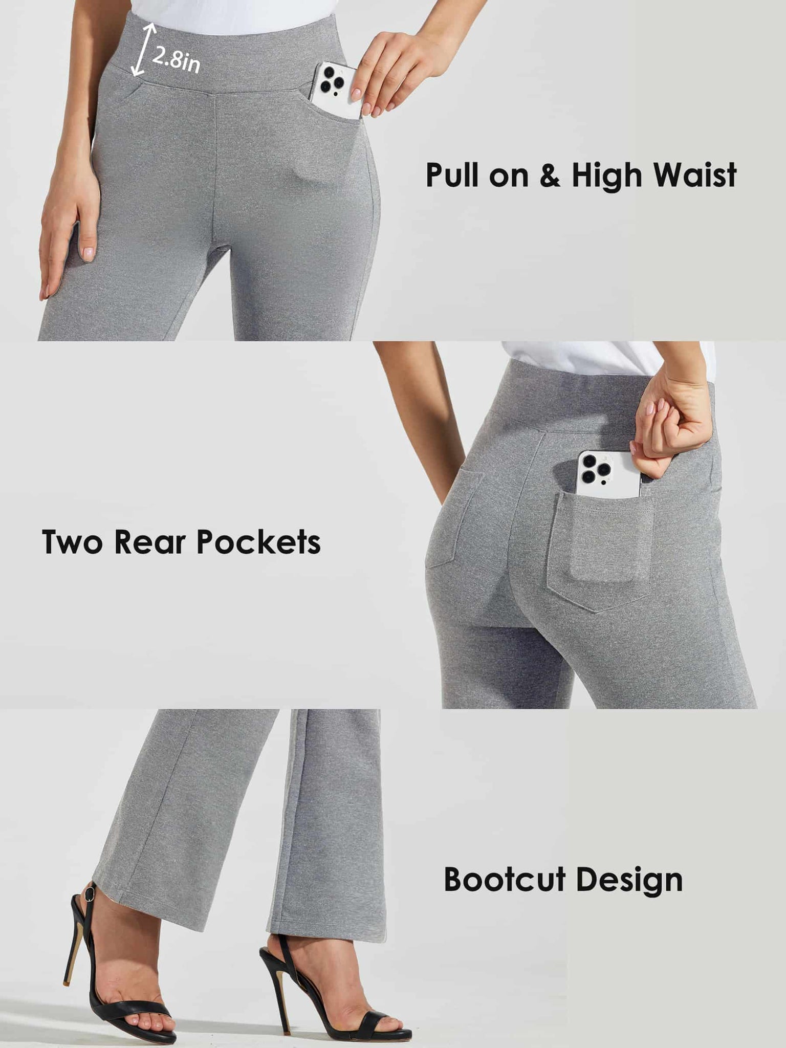 Women's Pull-On Slim Bootcut Pants_LightGray_model5