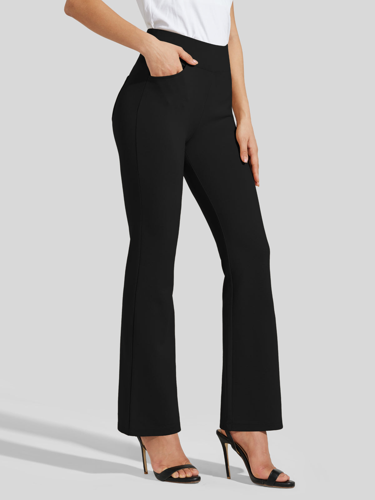 Women's Pull-On Slim Bootcut Pants