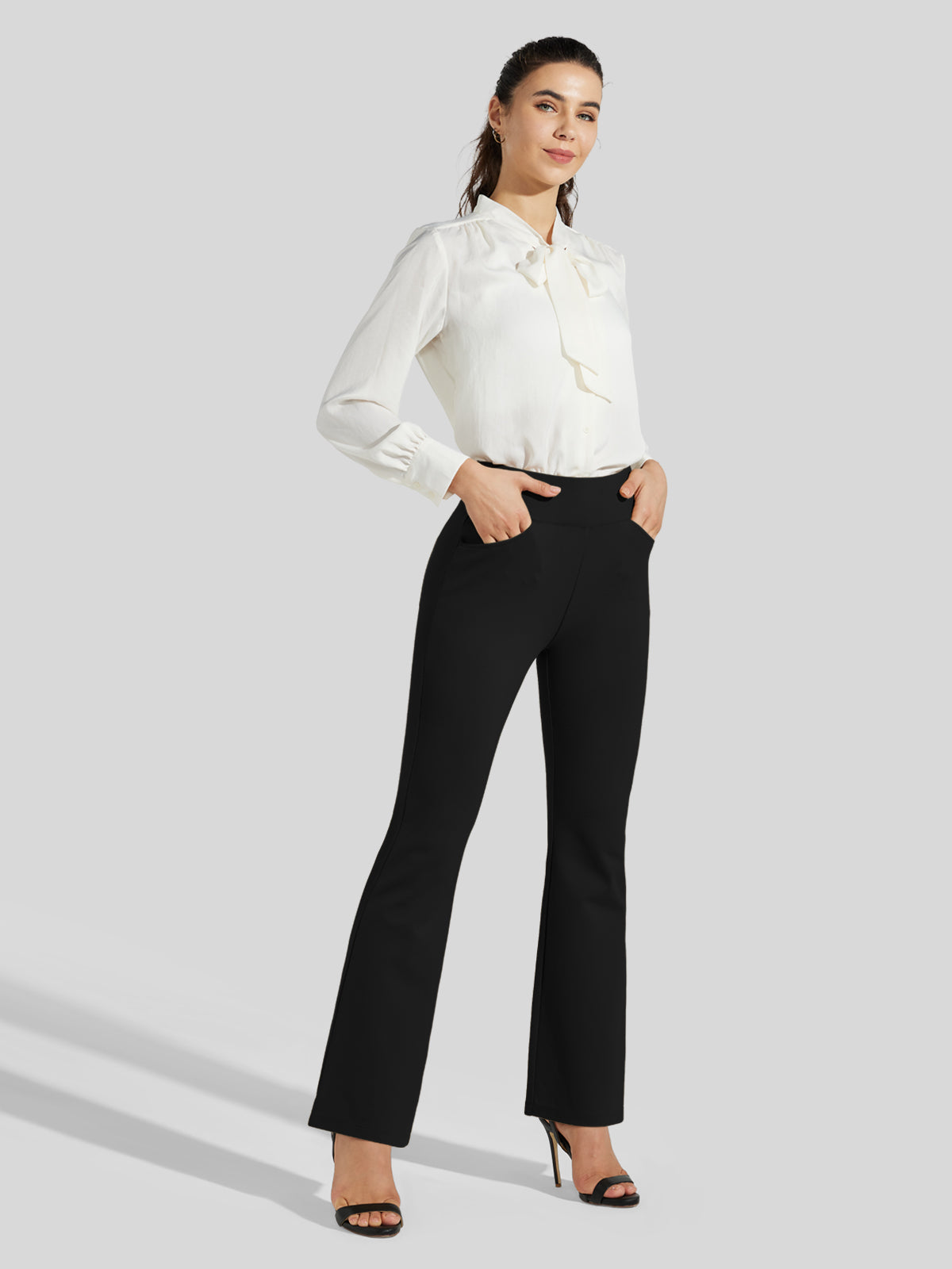 Women's Pull-On Slim Bootcut Pants