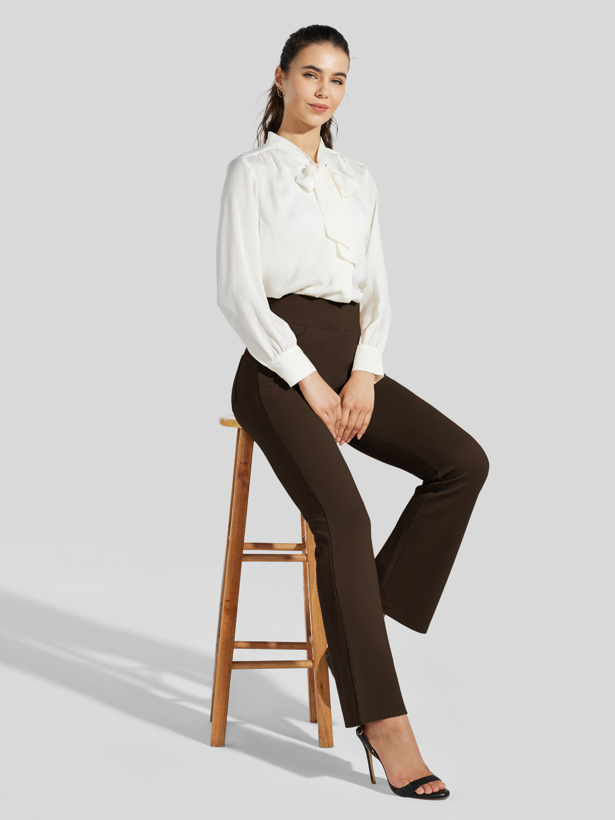 Women's Pull-On Slim Bootcut Pants