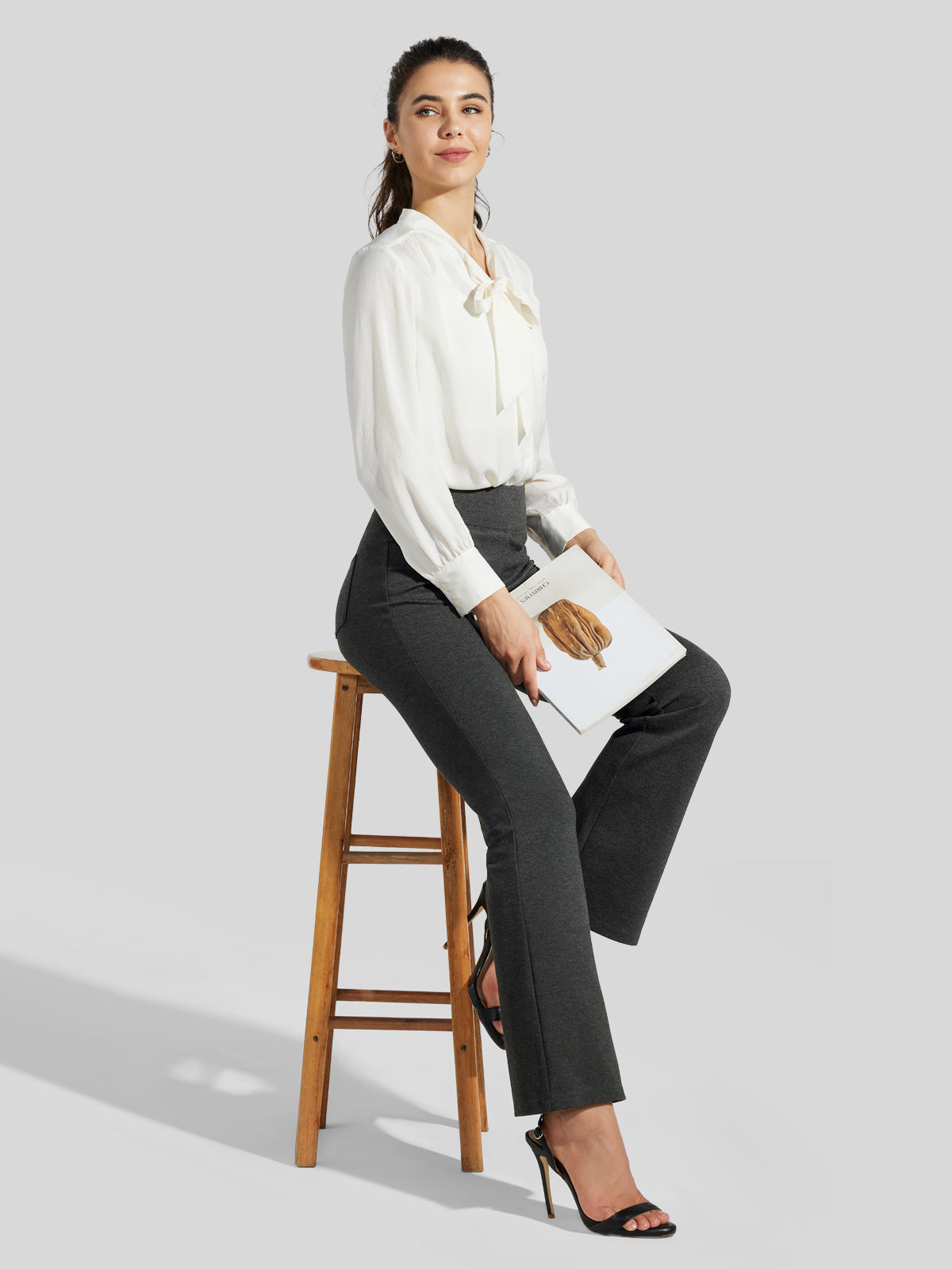 Women's Pull-On Slim Bootcut Pants