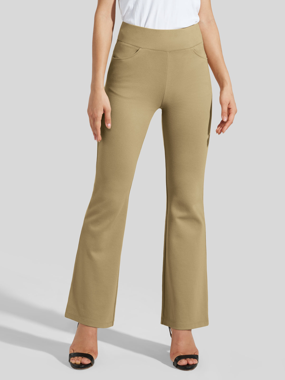 Women's Pull-On Slim Bootcut Pants