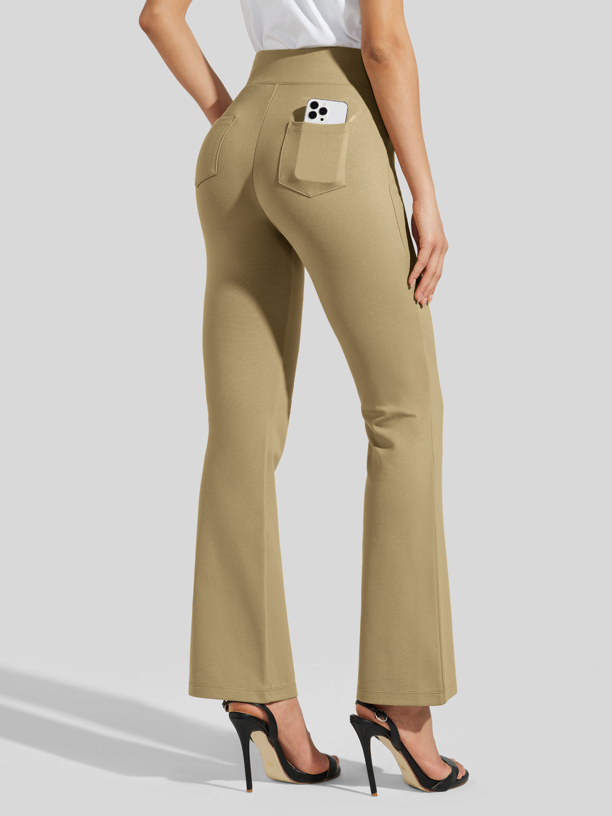 Women's Pull-On Slim Bootcut Pants