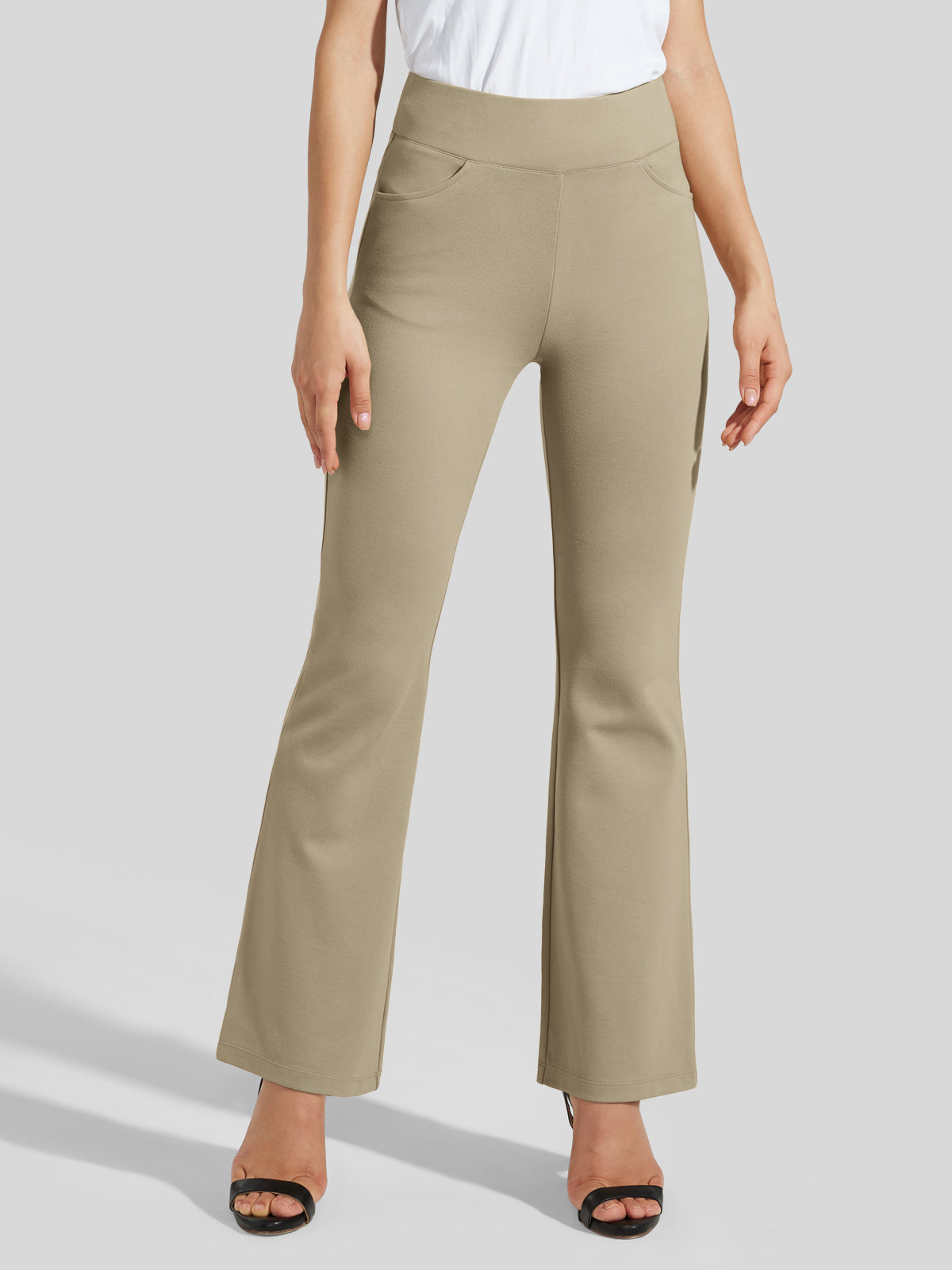 Women's Pull-On Slim Bootcut Pants