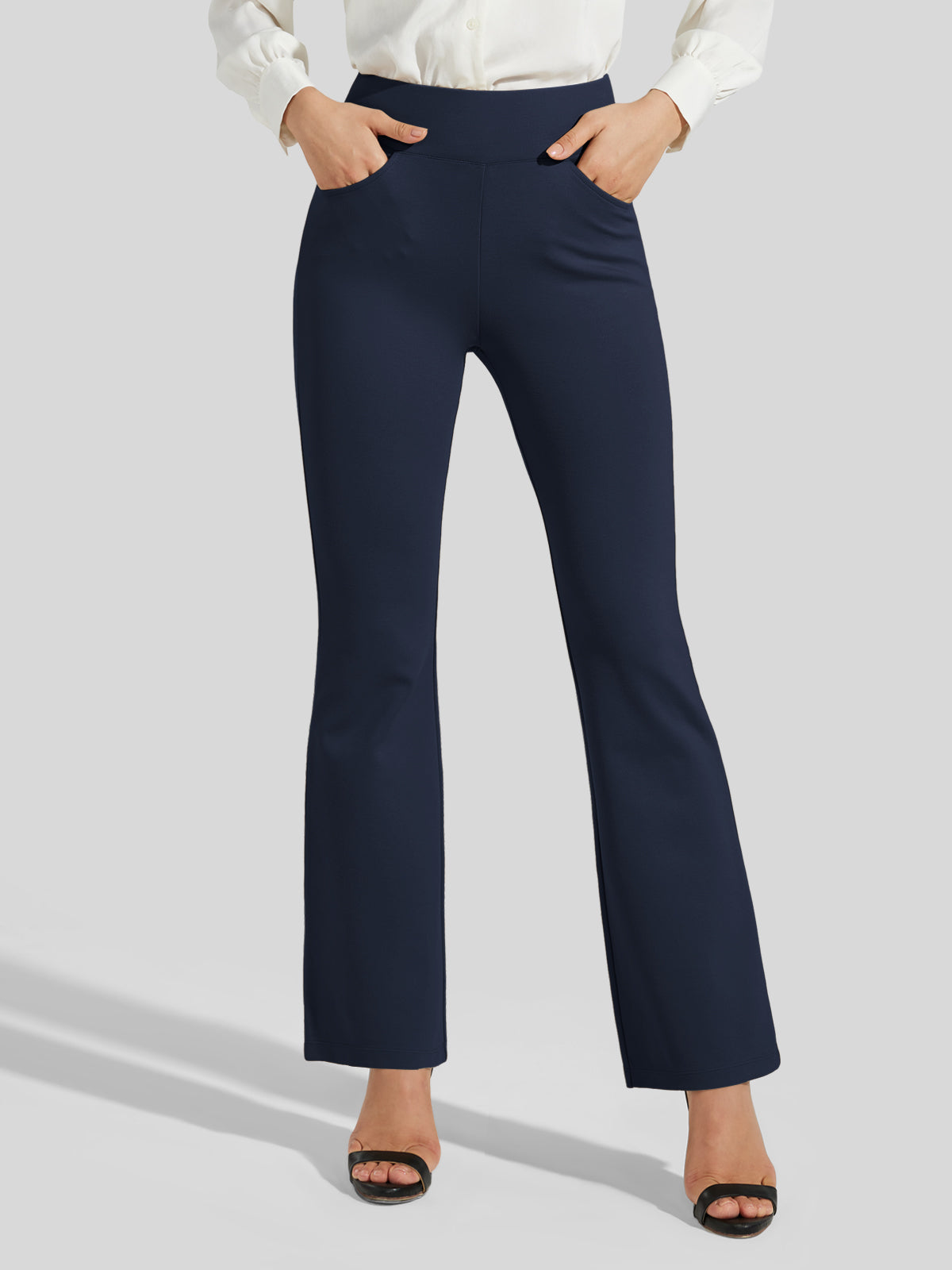 Women's Pull-On Slim Bootcut Pants