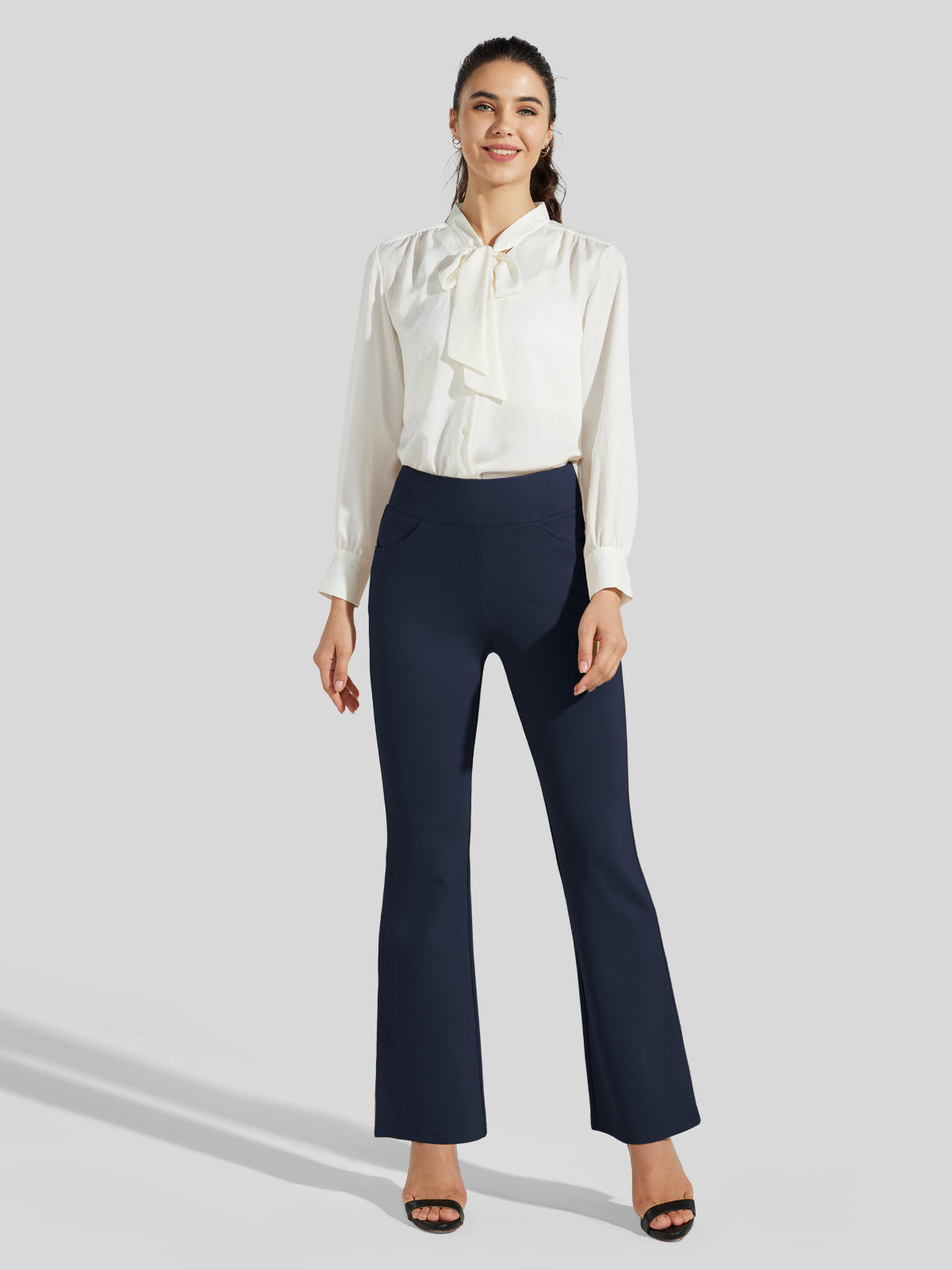 Women's Pull-On Slim Bootcut Pants