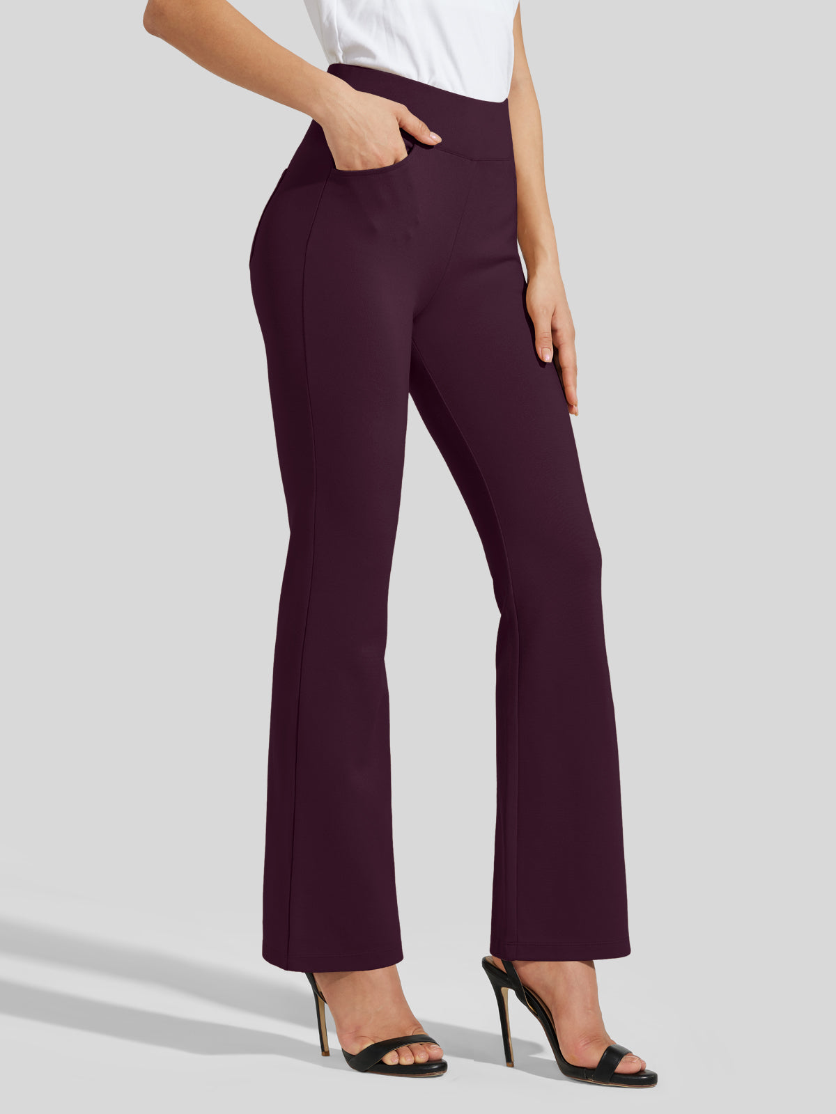 Women's Pull-On Slim Bootcut Pants