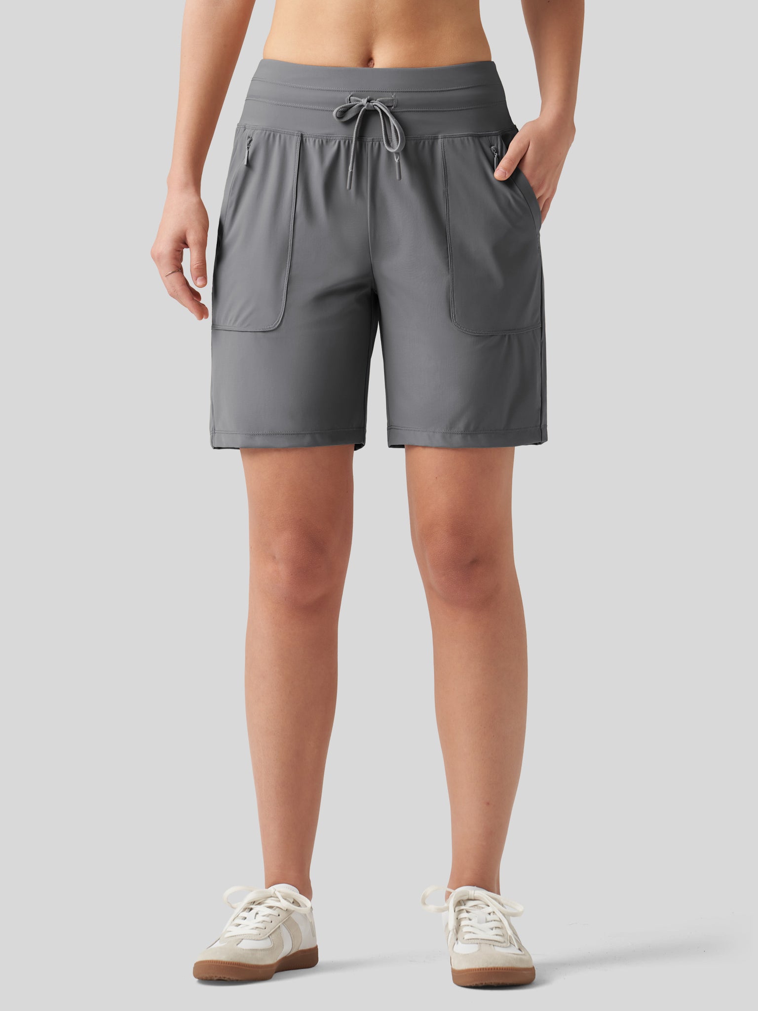 Women's Quick-Dry Workout Shorts 7 Inch