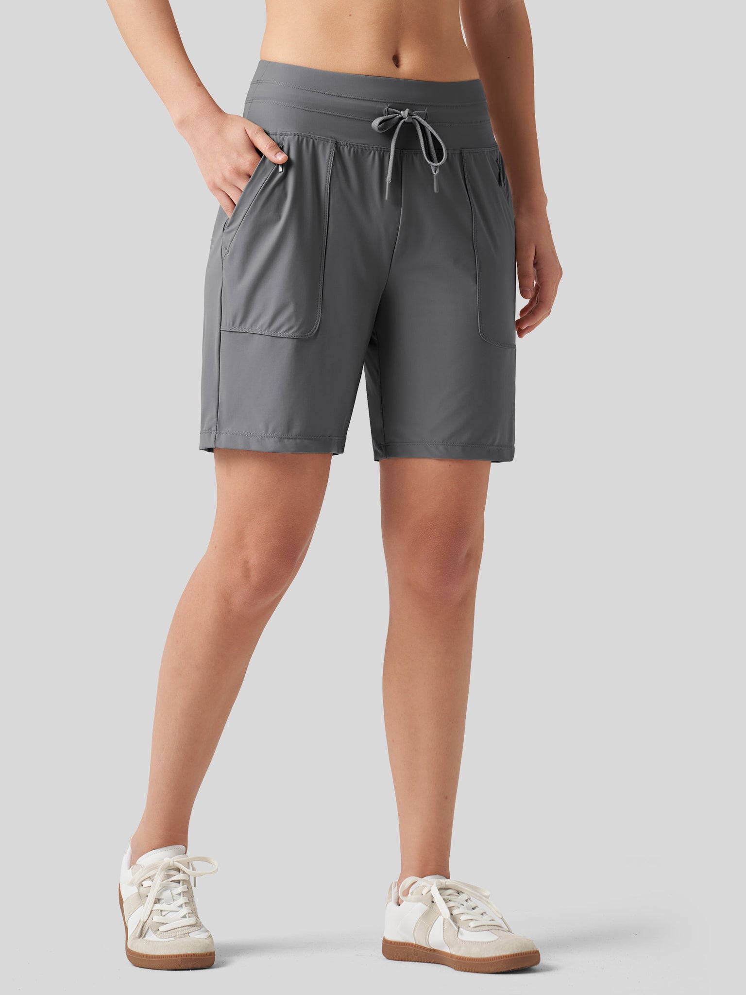 Women's Quick-Dry Workout Shorts 7 Inch