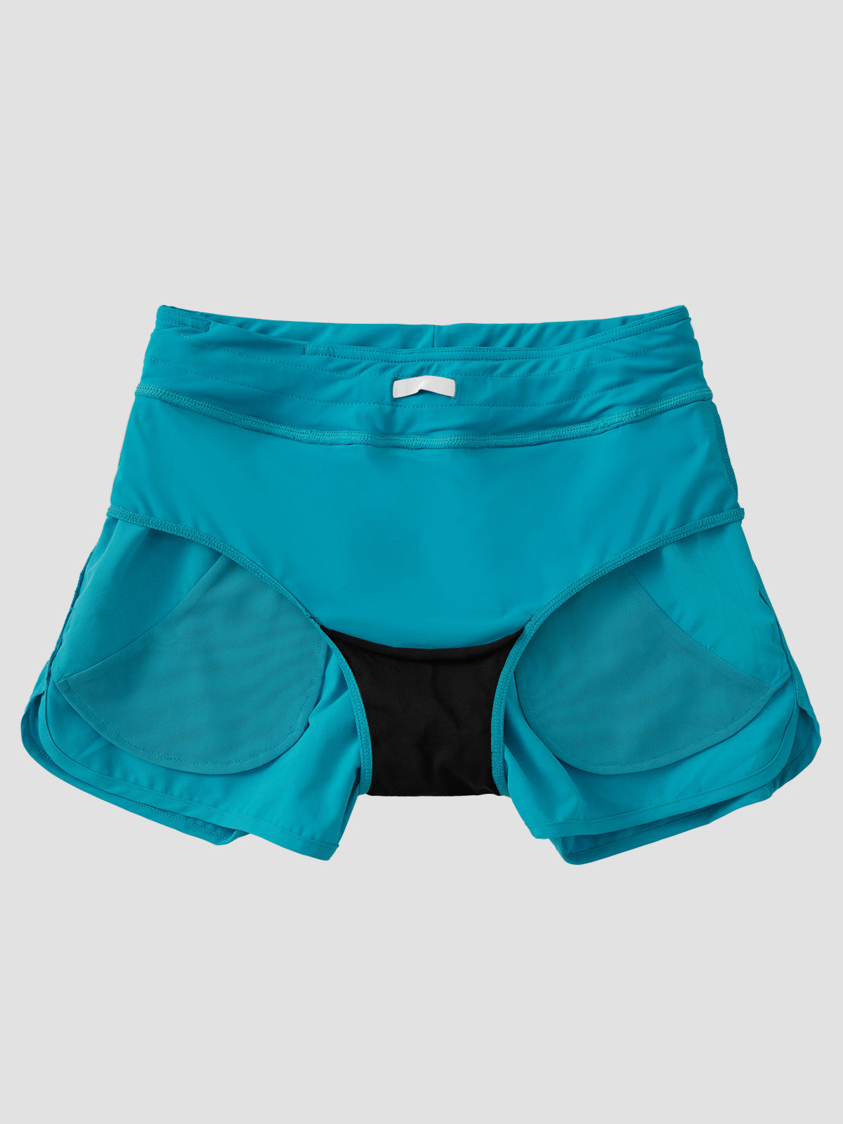 Willit Women's Seashore Boardshort 3 Inch in atoll with panty